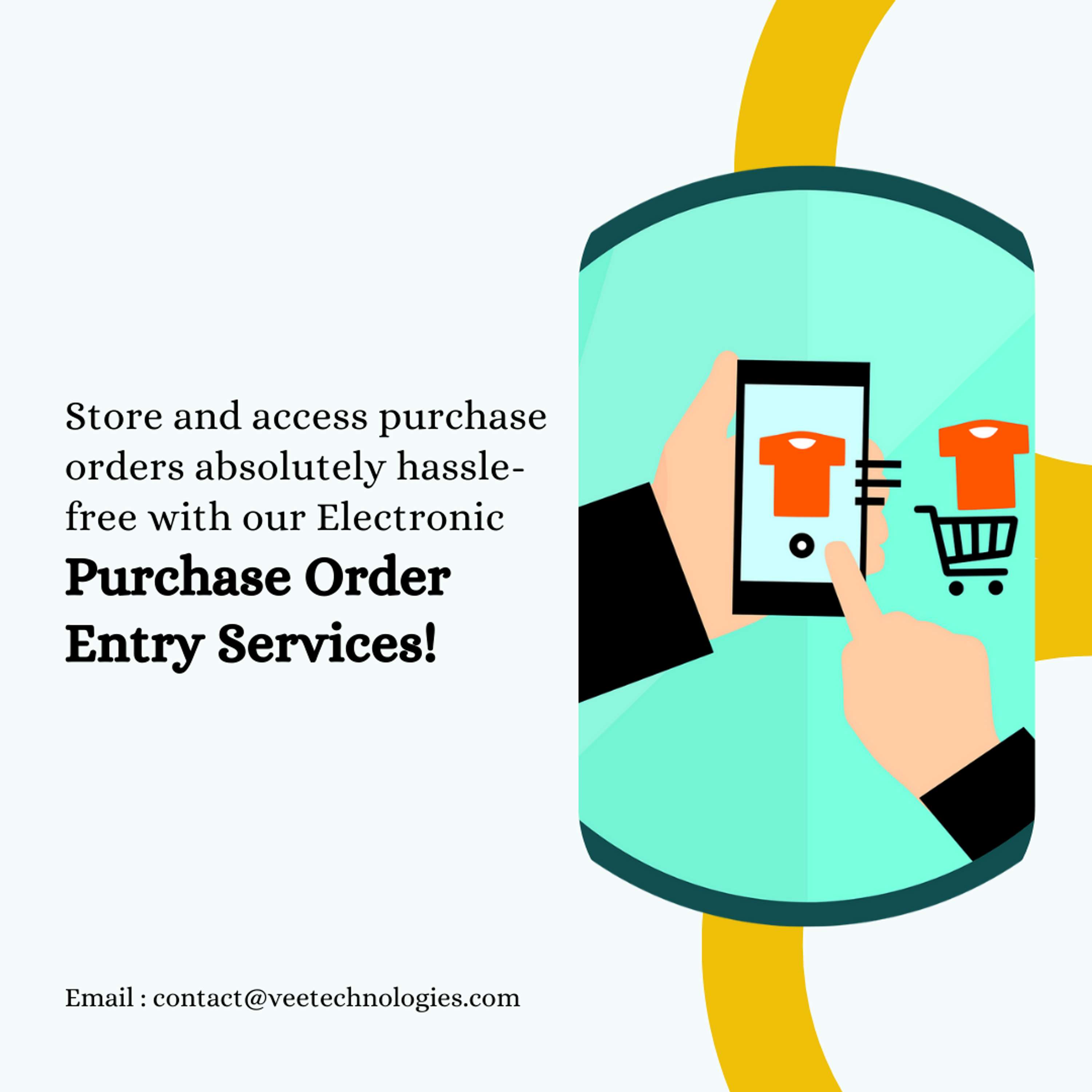 Purchase Order Entry by VeeTechnologies Logistics