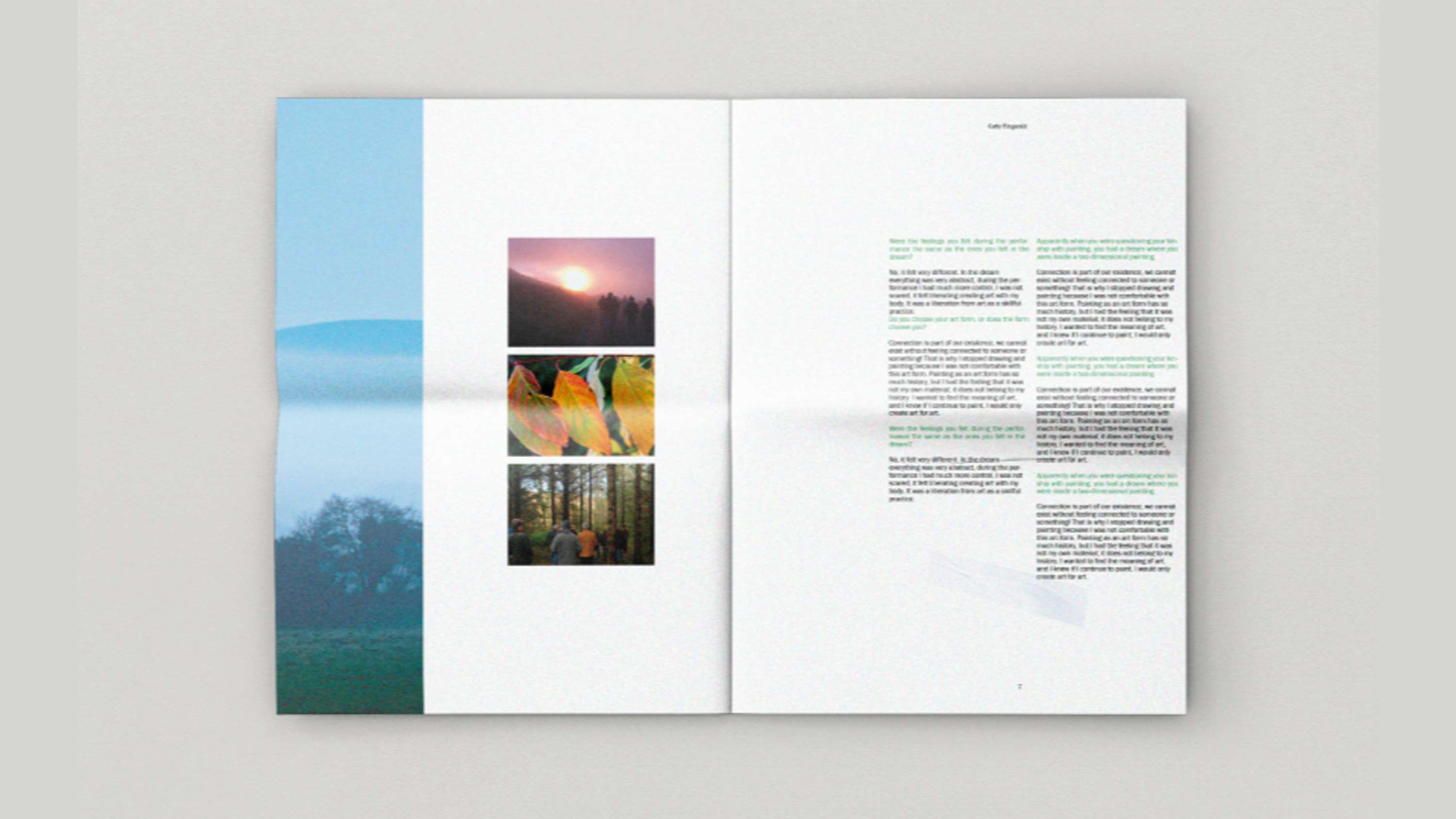 The LAB Gallery Magazine Proposal by Alice Moloney