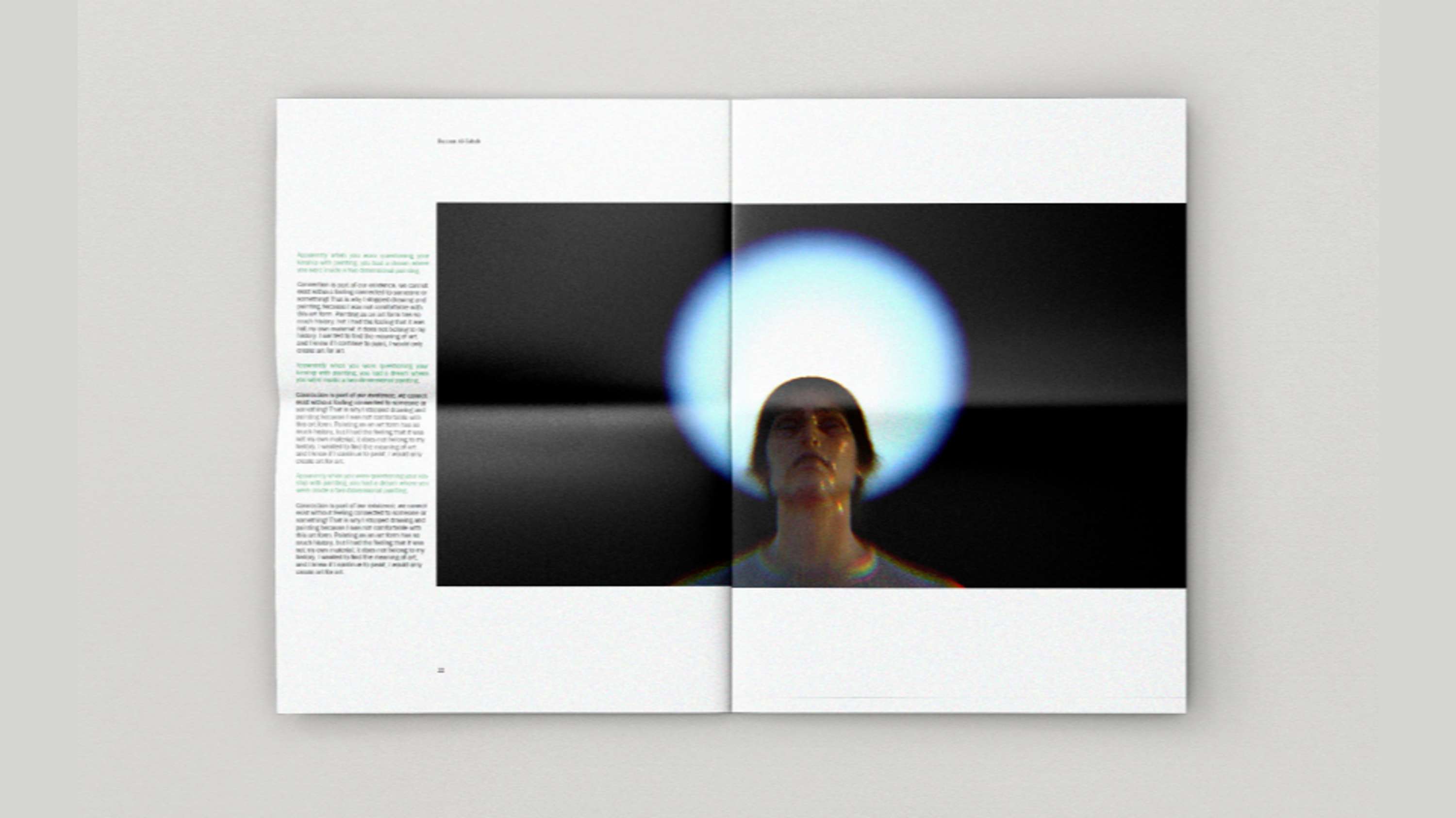 The LAB Gallery Magazine Proposal by Alice Moloney