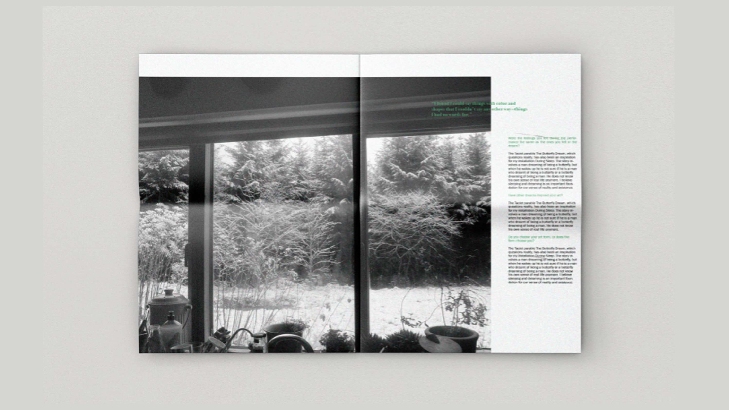 The LAB Gallery Magazine Proposal by Alice Moloney