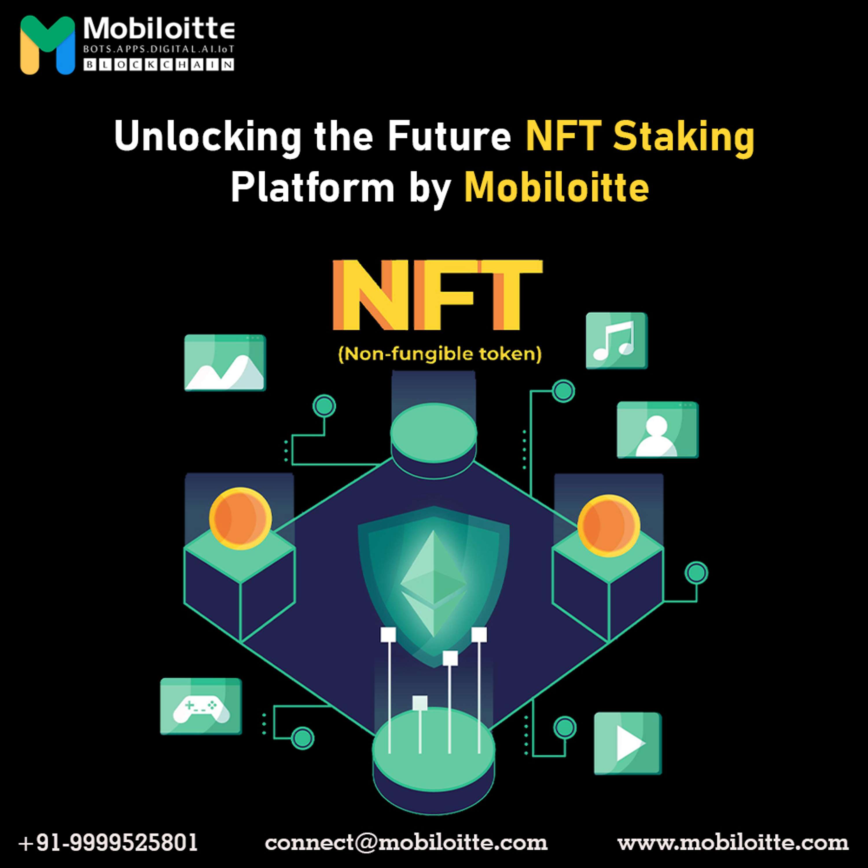 NFT Staking Platform Development Services by Mobiloitte Technologies