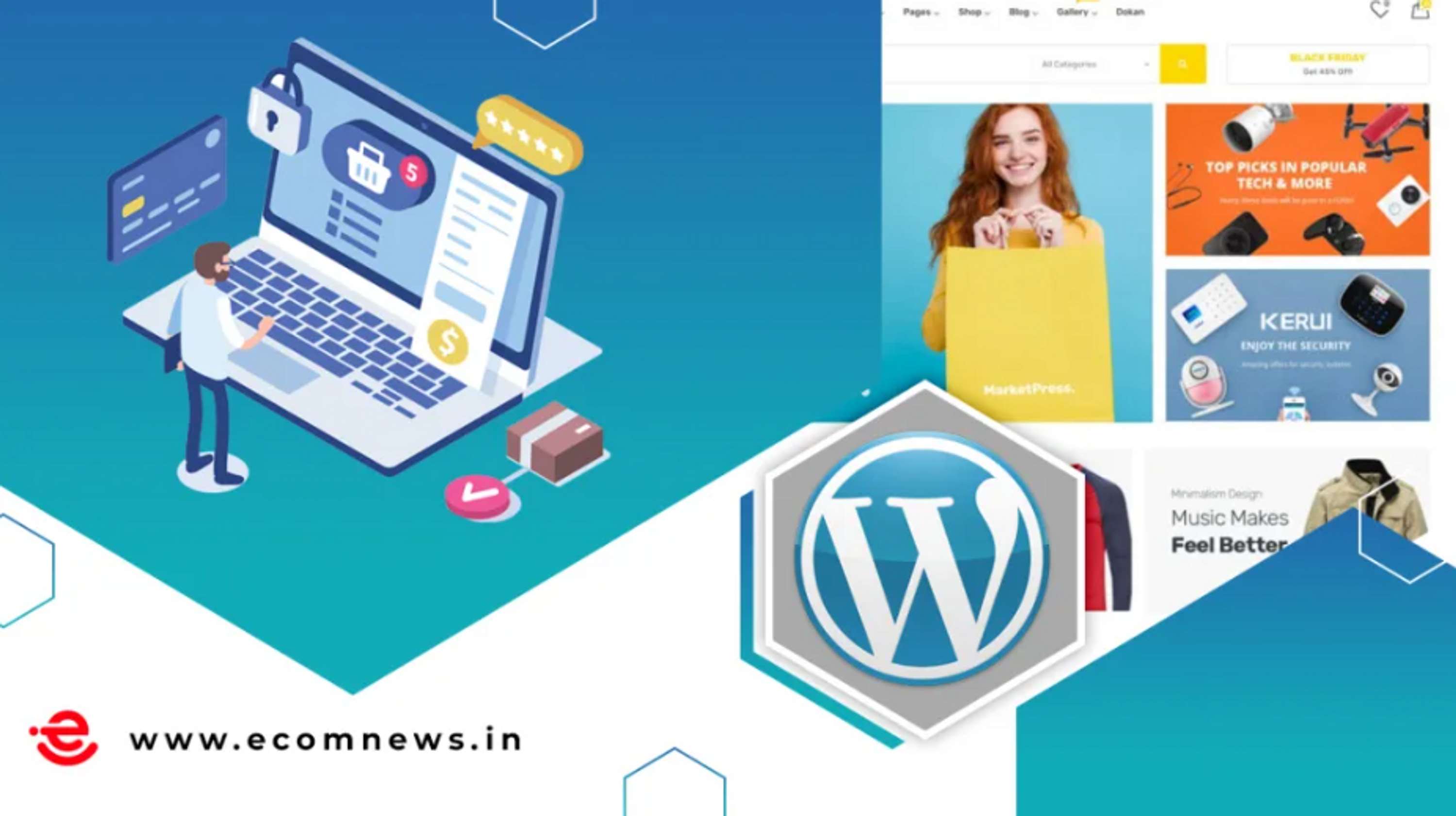 10 Best WordPress Ecommerce Themes by ecomnews in