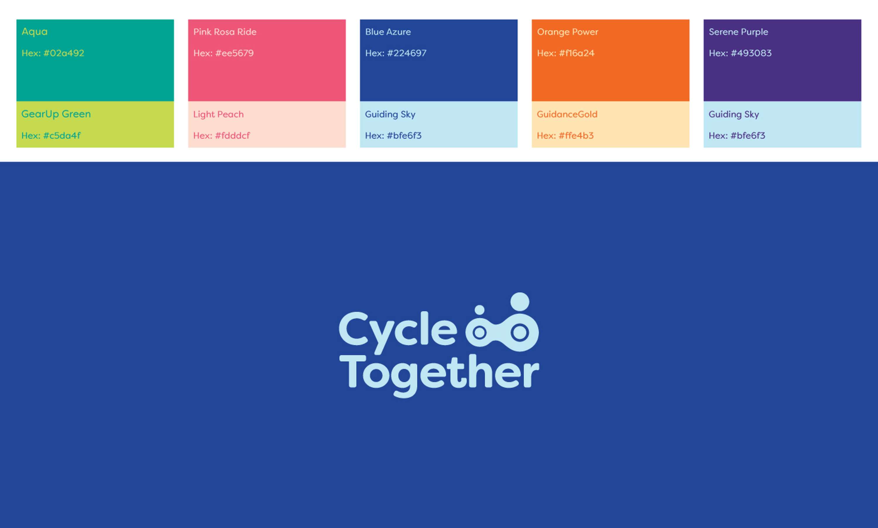 Cycle Together Visual Identity by Marc-aurel Adeyemi Houdegbe