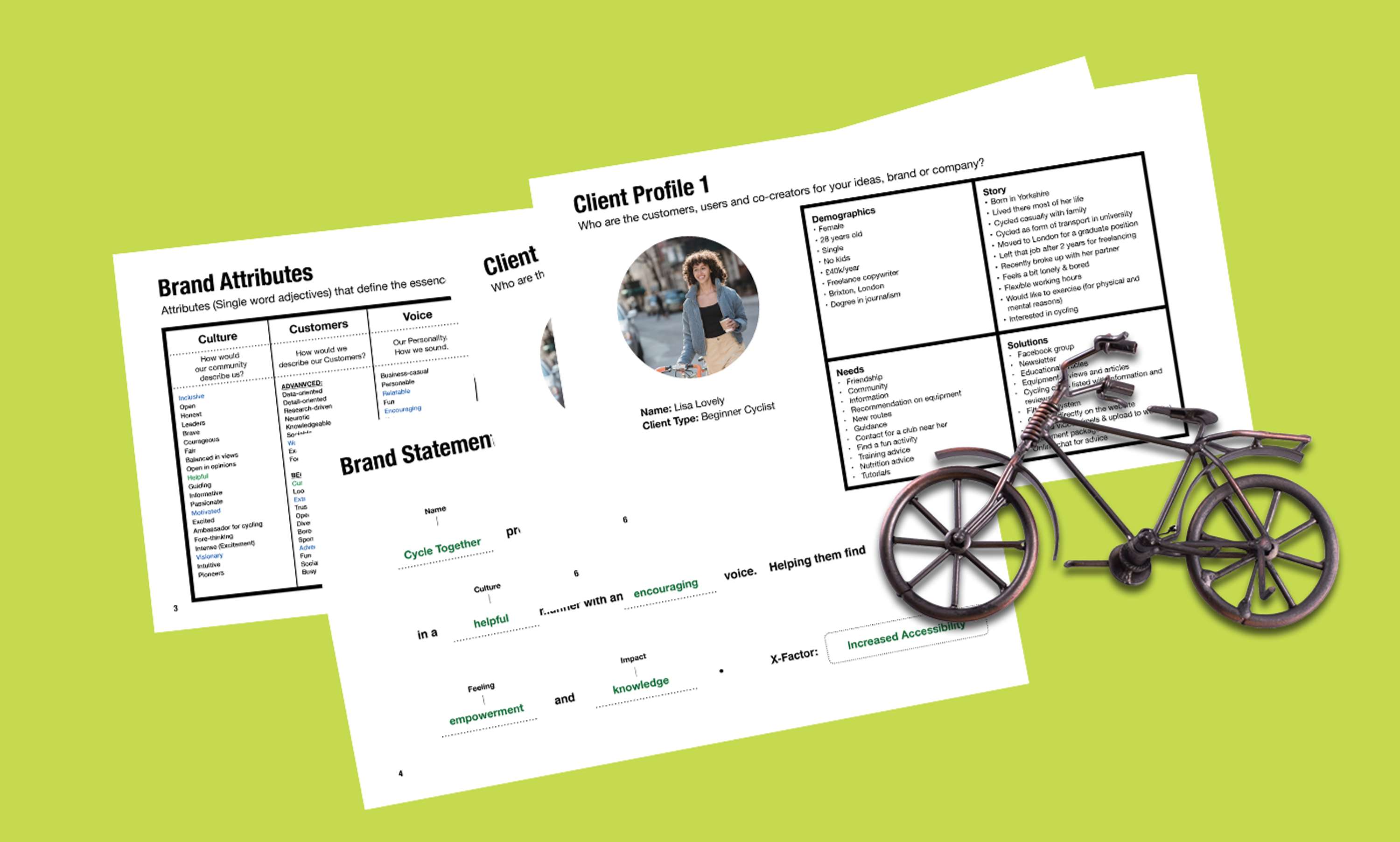 Cycle Together Visual Identity by Marc-aurel Adeyemi Houdegbe