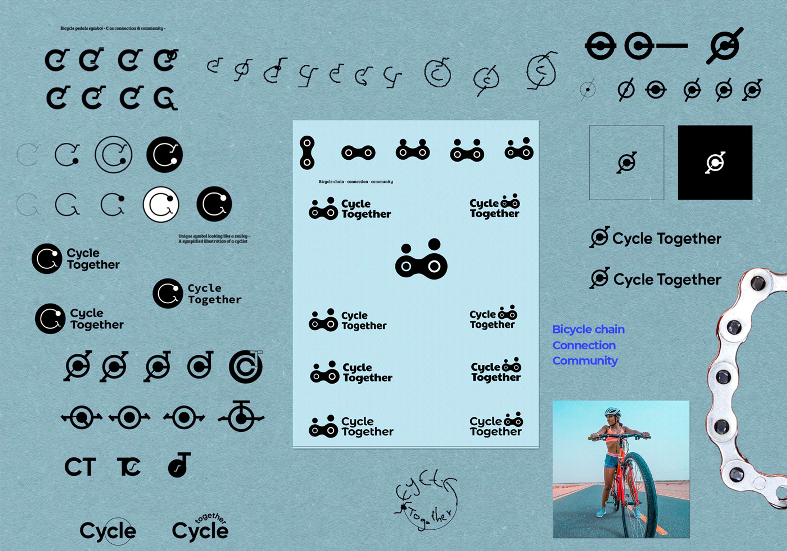 Cycle Together Visual Identity by Marc-aurel Adeyemi Houdegbe