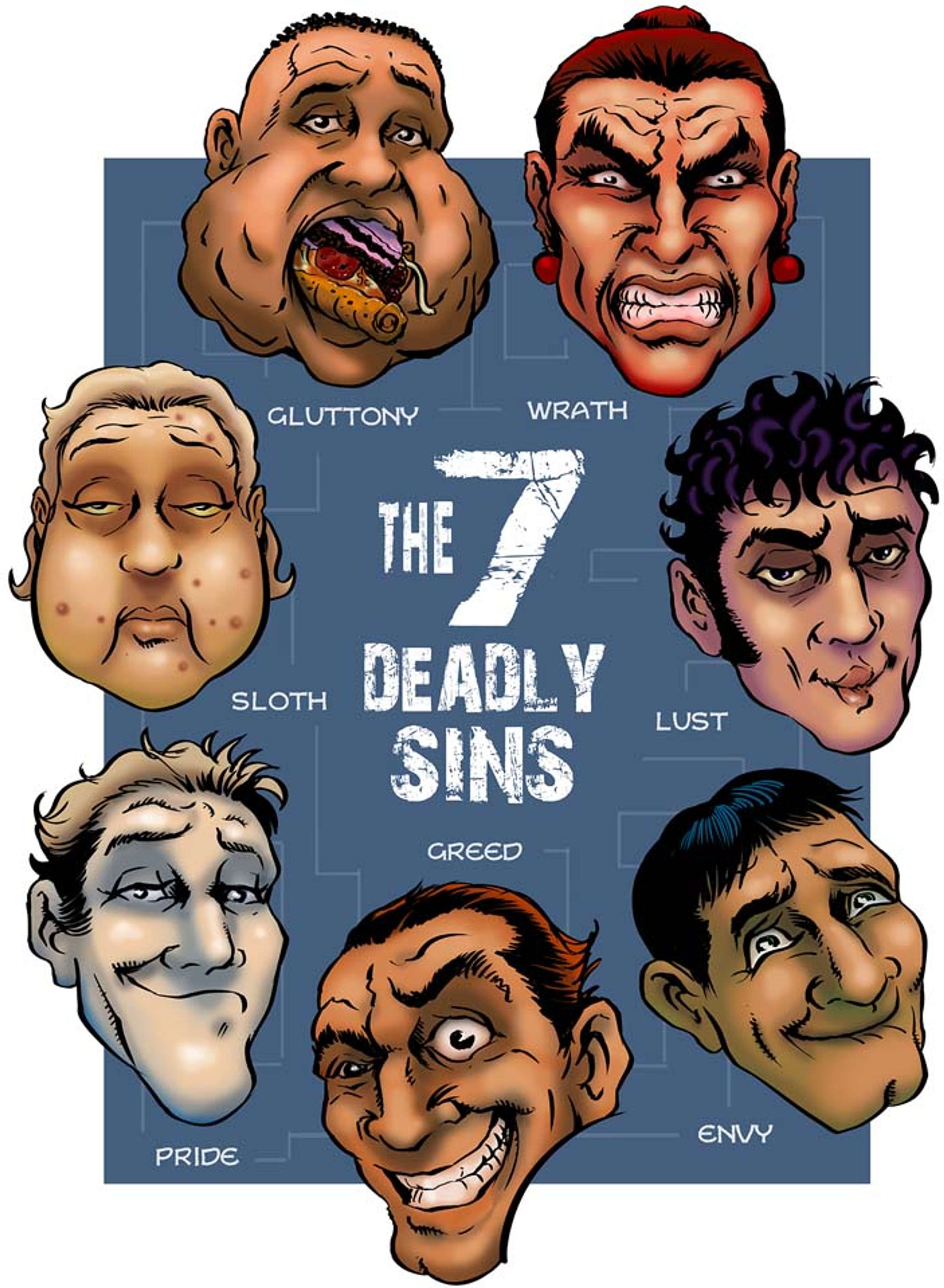 The 7 Deadly Sins by Rick Lundeen