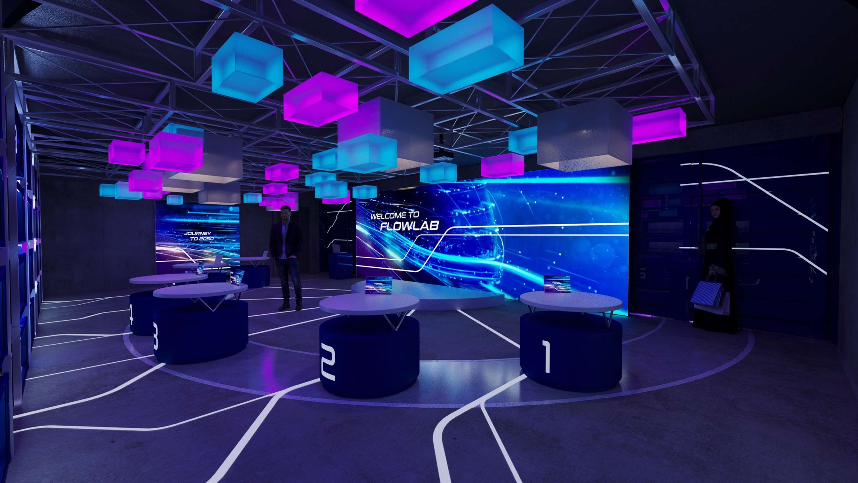 UI/Educational Game - Flow Lab by Chrysanthi Skalioti