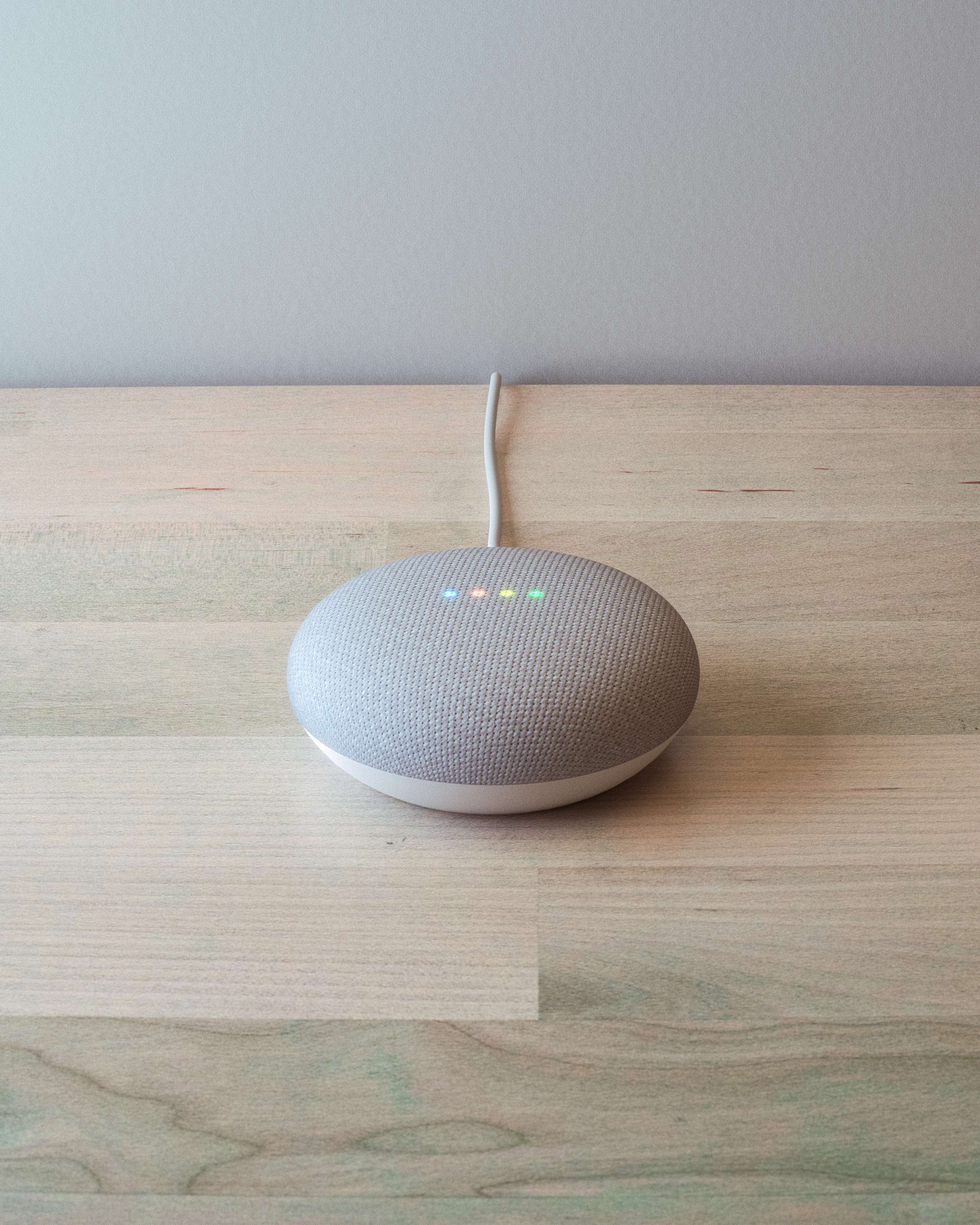 Google Home Mini Visualisation by Atticus Durnell