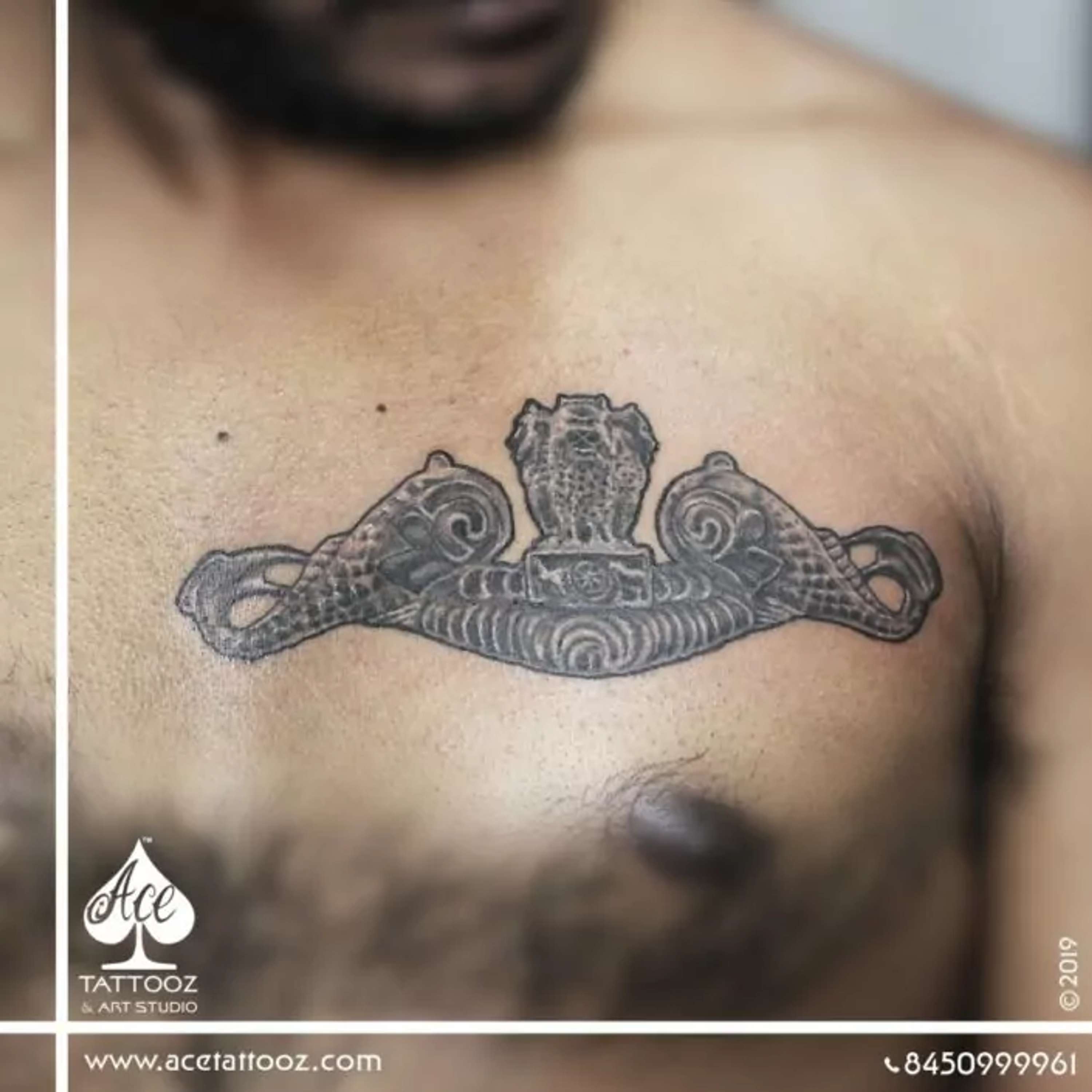 Symbolic Tattoos and Their Meanings: Unveiling the Messages in Ink by ace tattoo