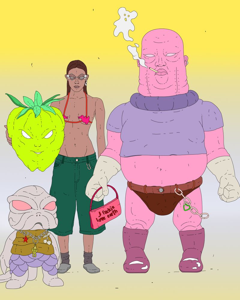 I Fucking love Earth by Liana Mavronanou