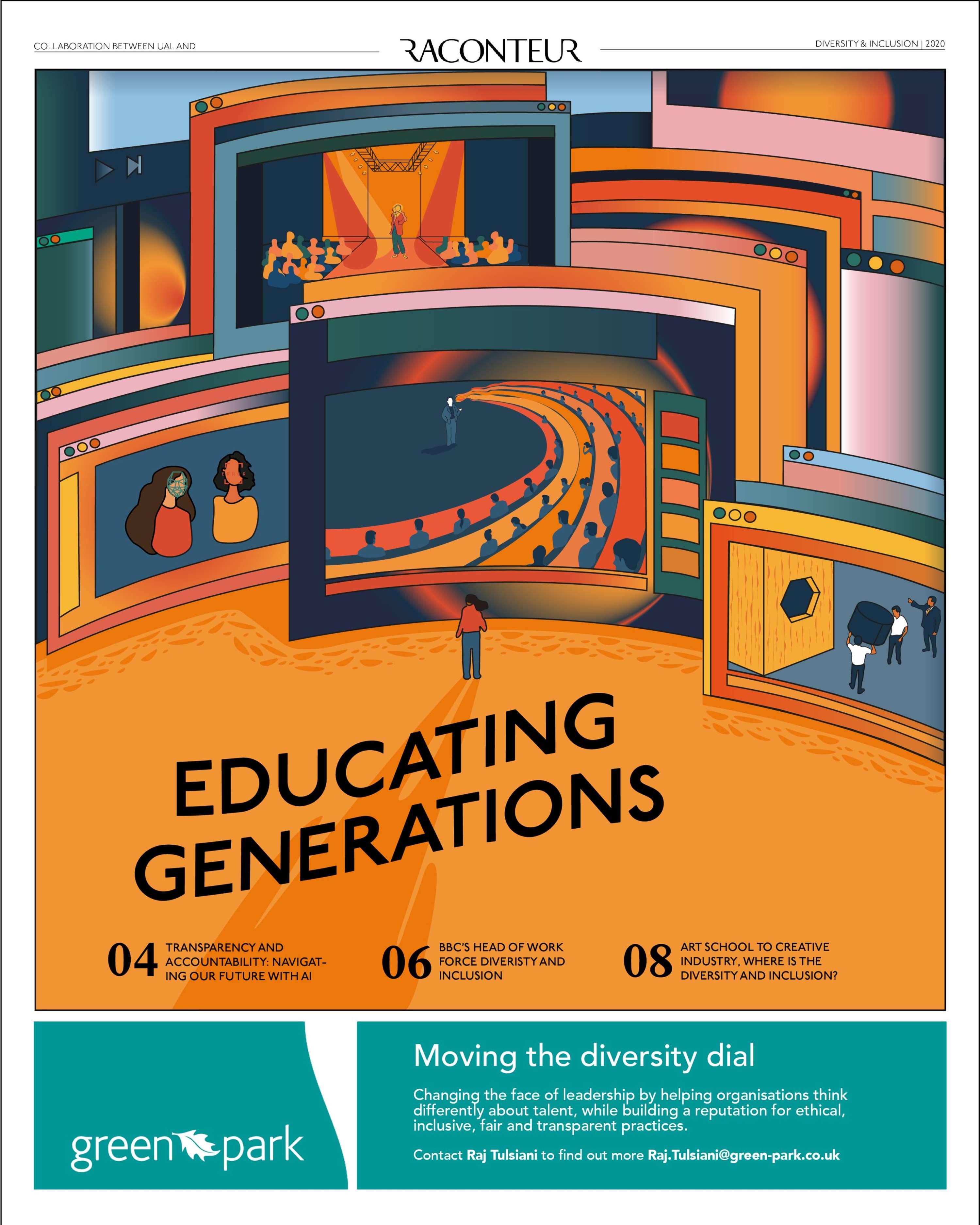 Educating Generations - UAL X Raconteur by Zahraa Karim