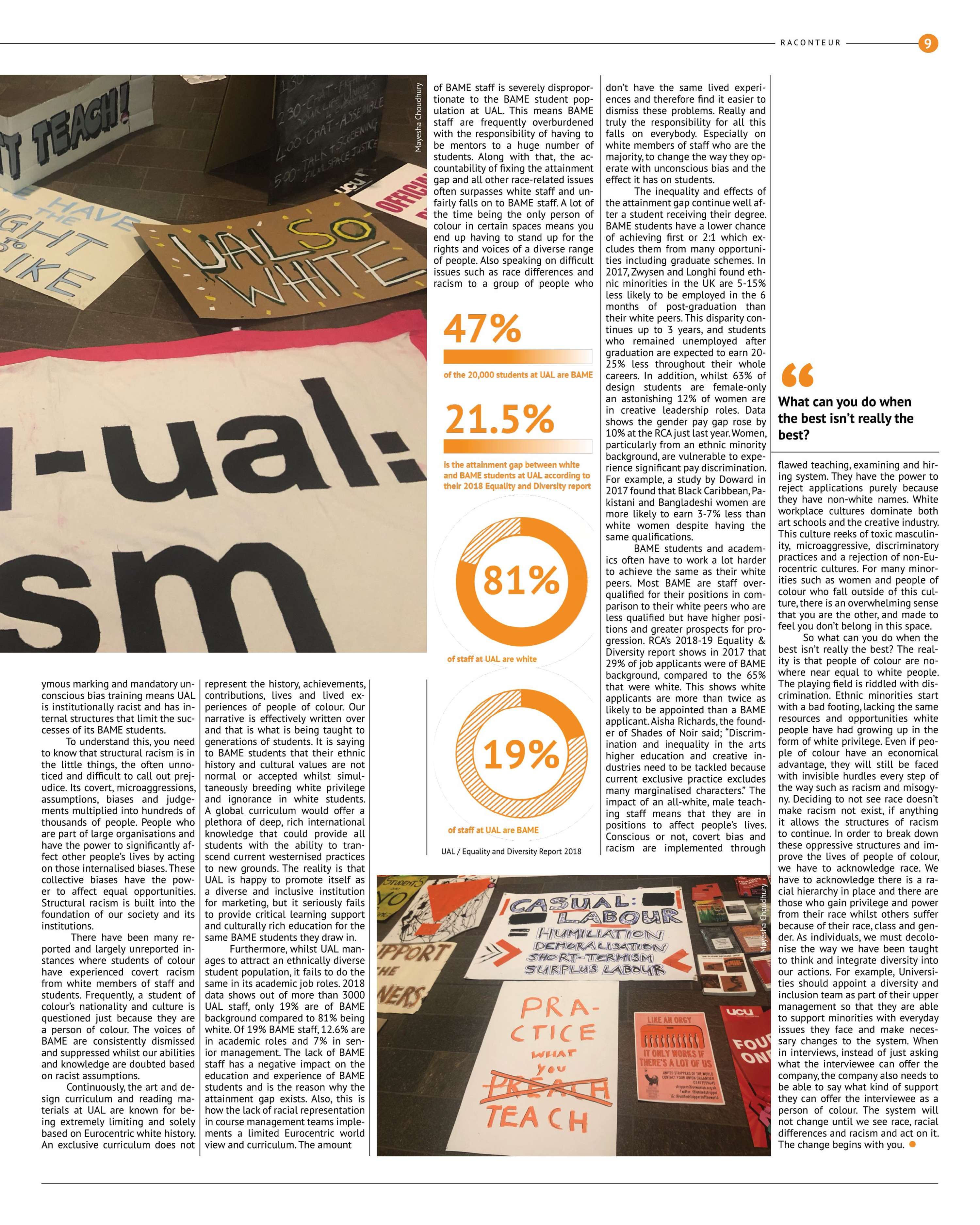 Educating Generations - UAL X Raconteur by Zahraa Karim