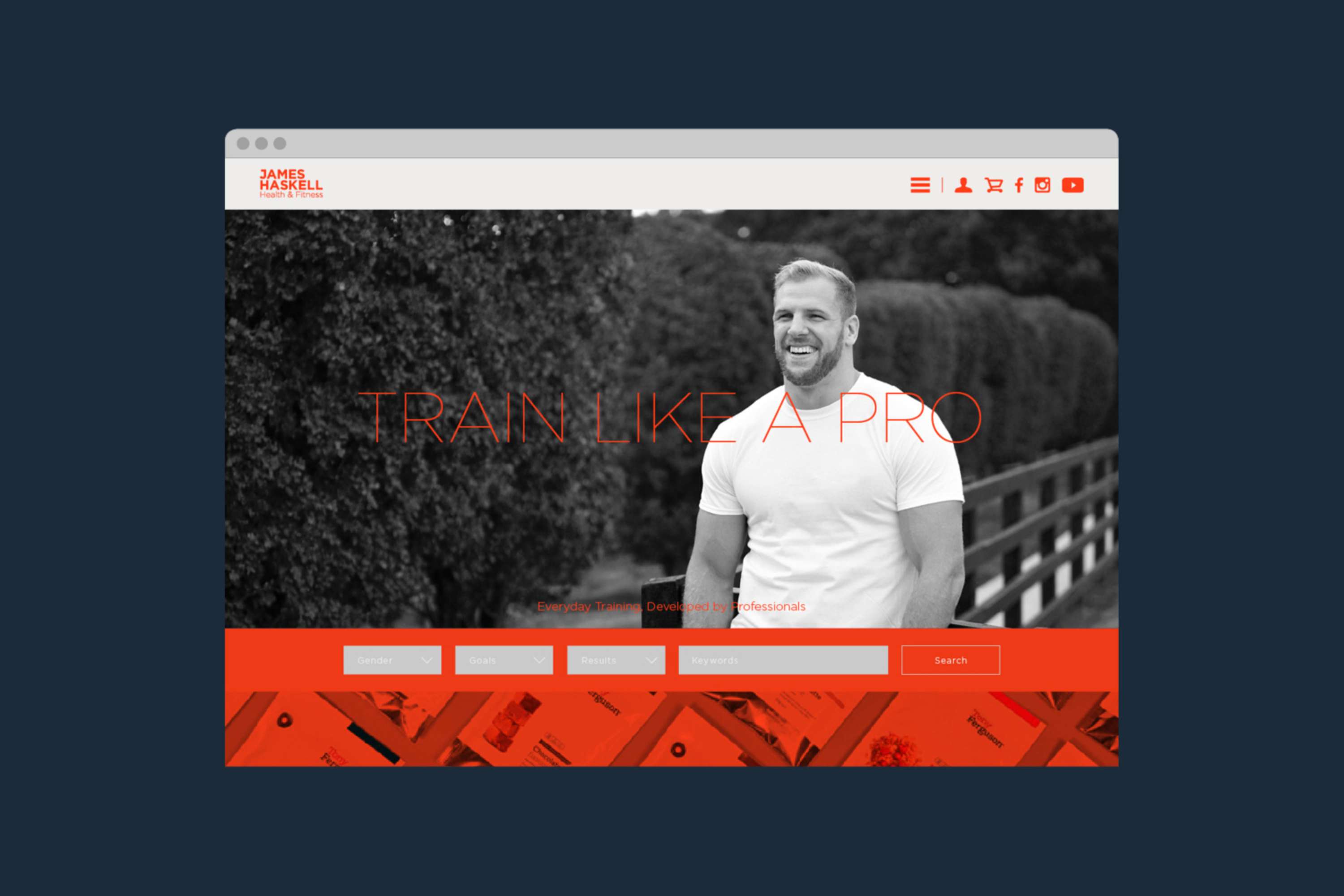 James Haskell Health + Fitness by Matt&Dan