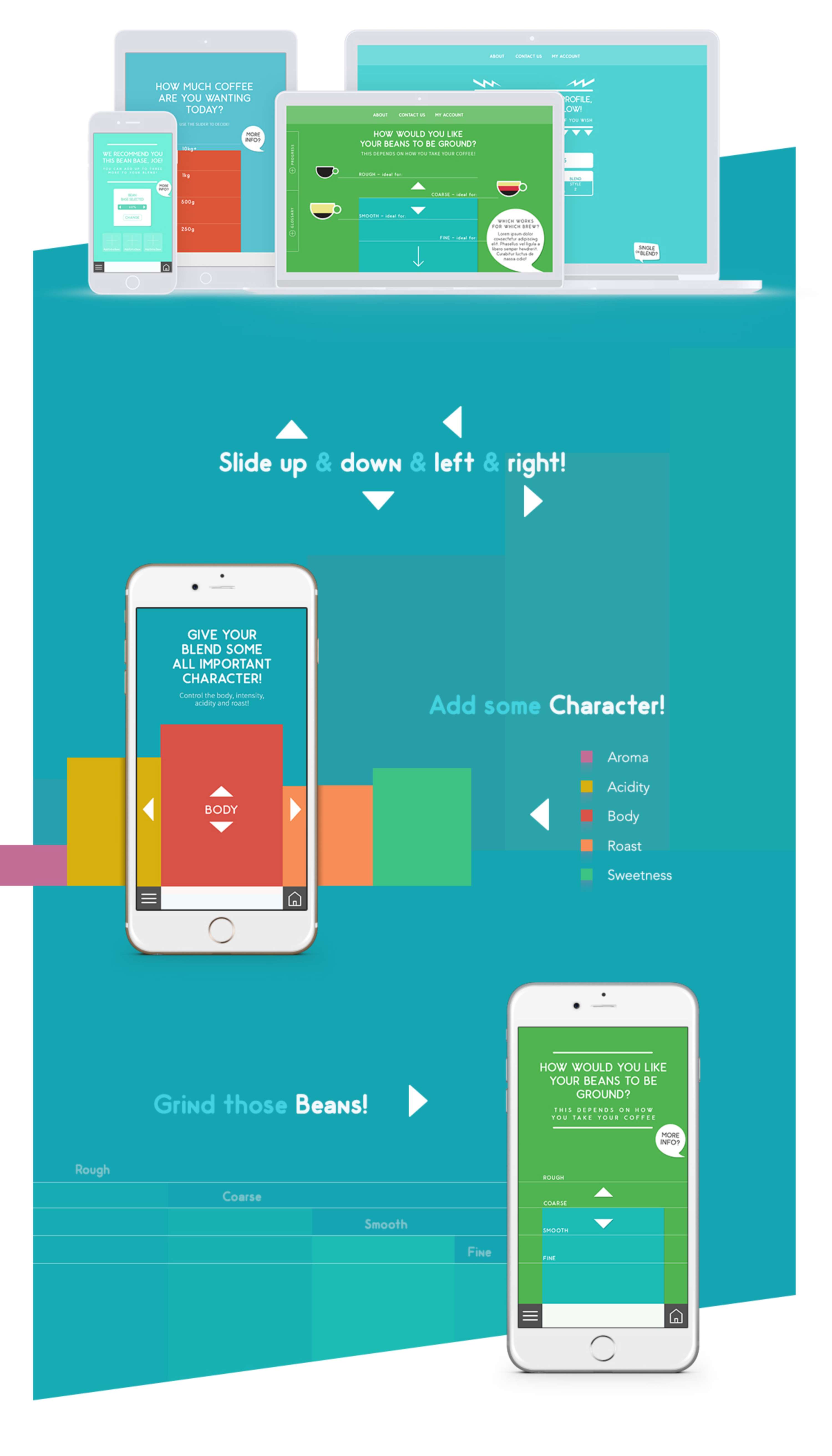 Create Your Own: Coffee Blend. (Web App) by Tom Jackson