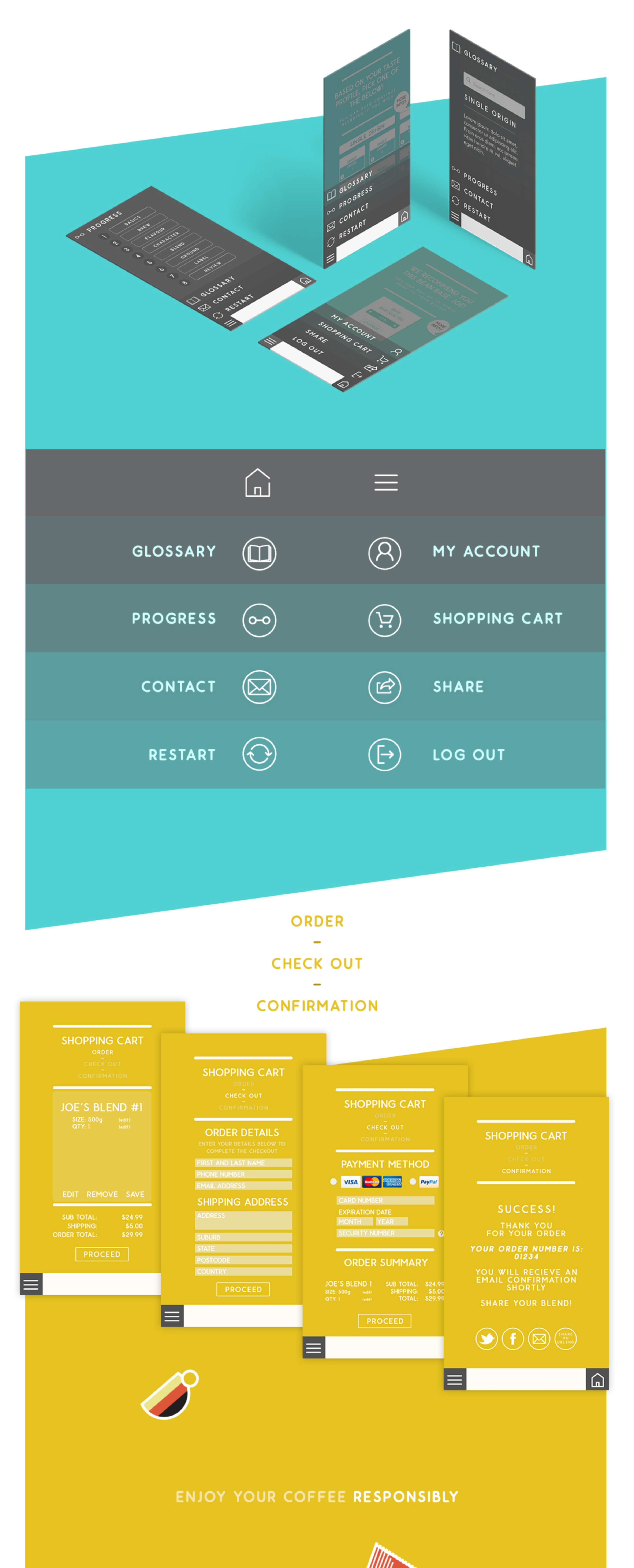 Create Your Own: Coffee Blend. (Web App) by Tom Jackson