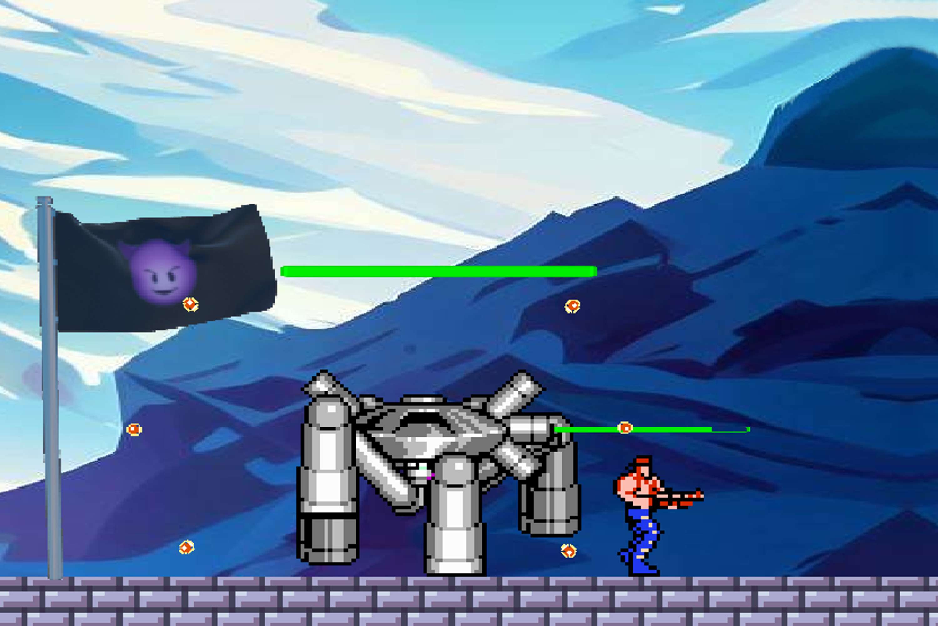 Contra game(version 1.1) by Shahab Baradaran Dilmaghani