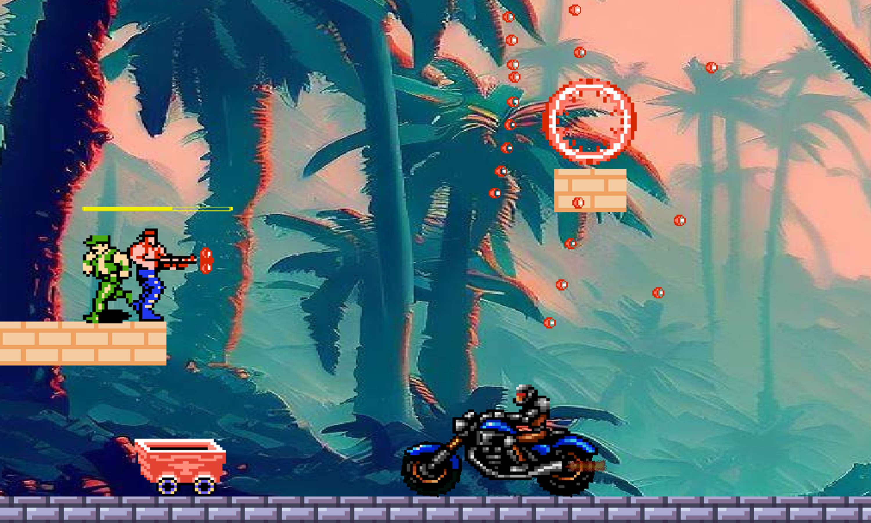 Contra game(version 1.1) by Shahab Baradaran Dilmaghani