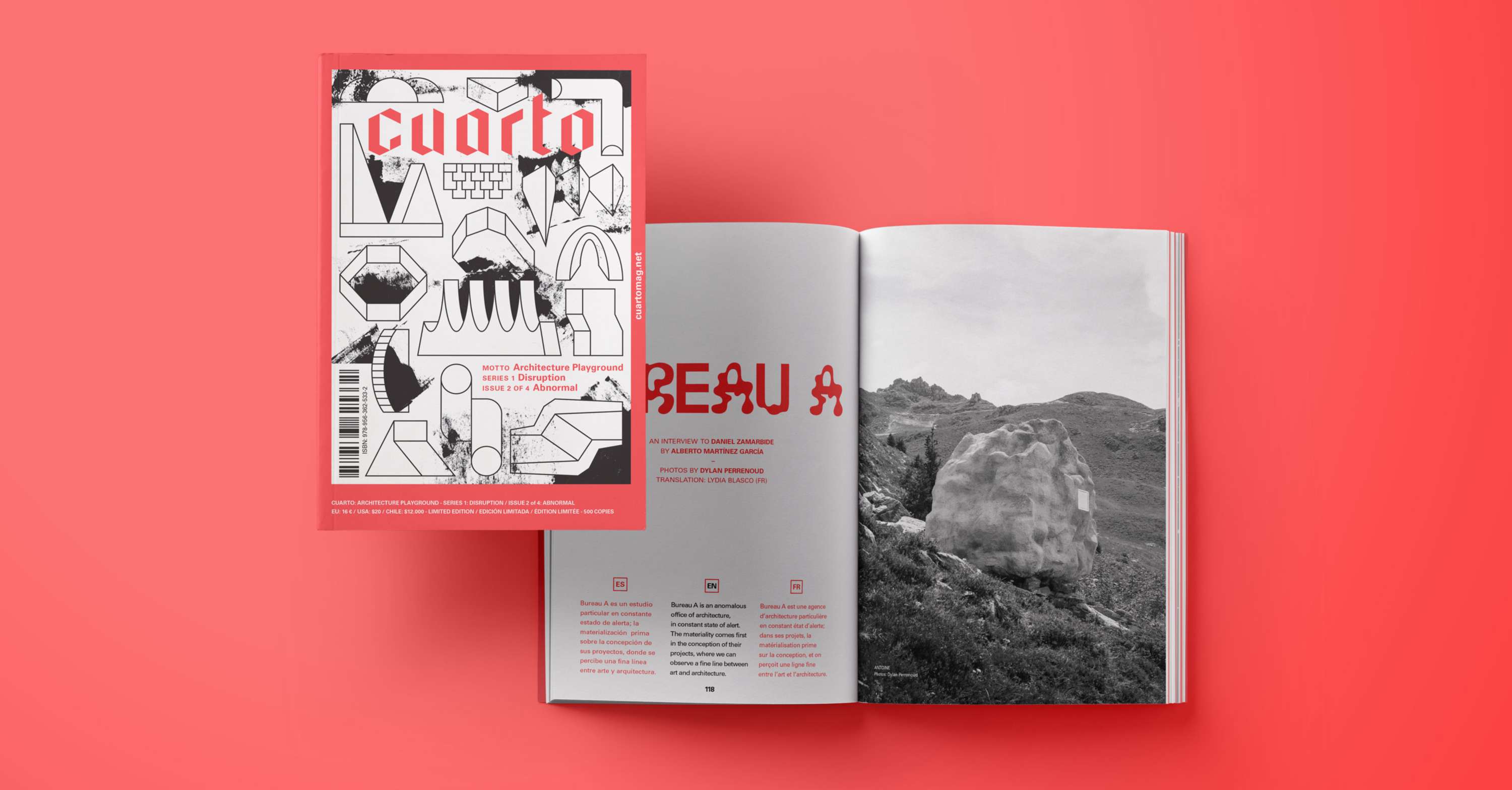 Cuarto: Architecture Playground. Issue 2 "Abnormal". by Vicente Reyes Montealegre