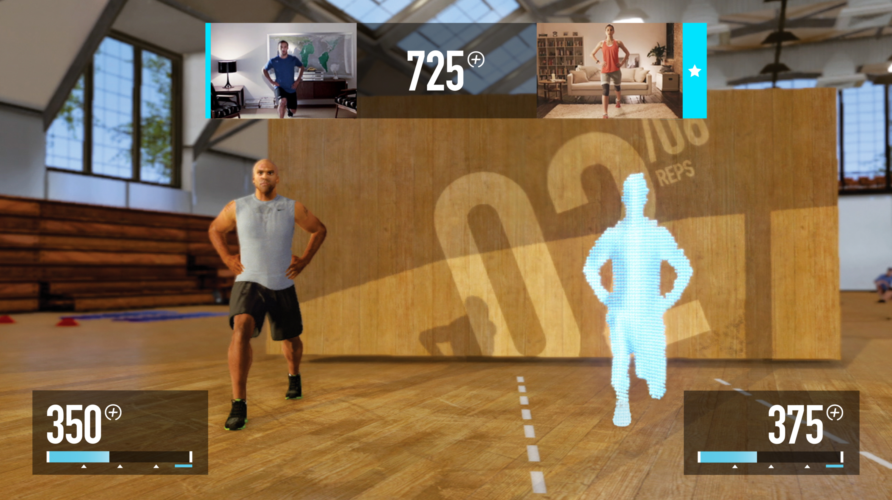 Nike+ Kinect Training by James Chorley
