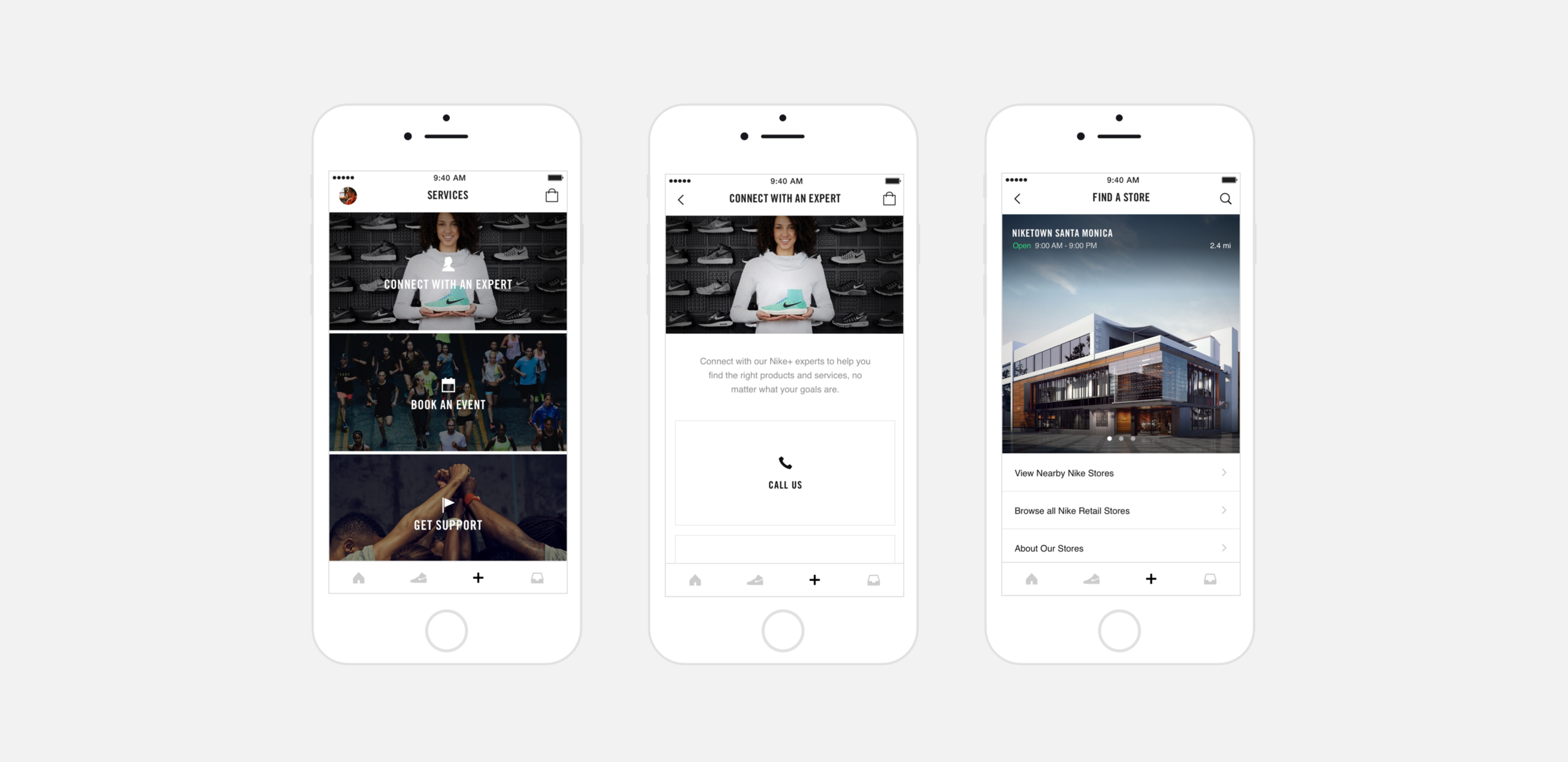 Nike+ App by James Chorley