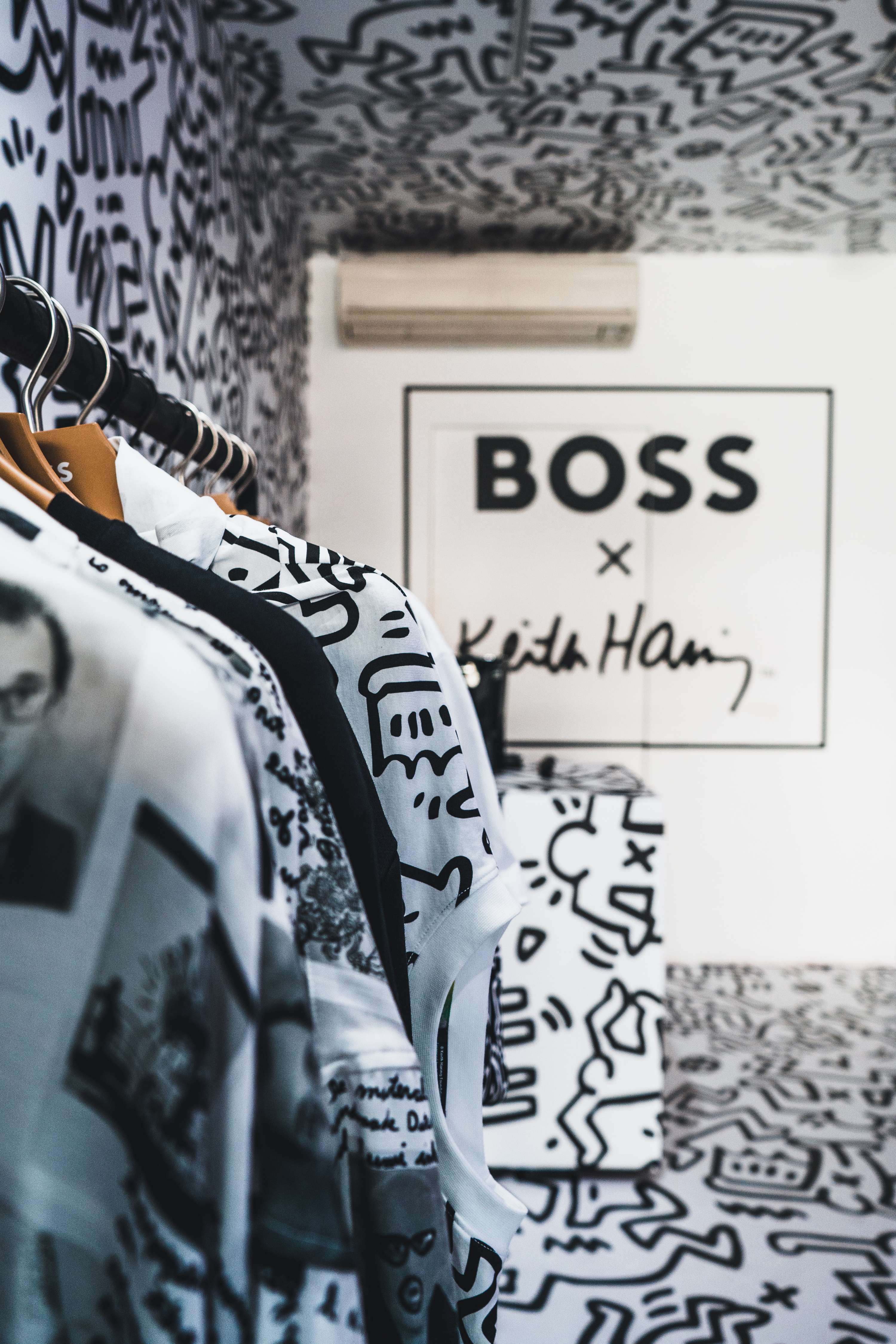 Boss x Keith Haring Pop-up by Georgia Moore