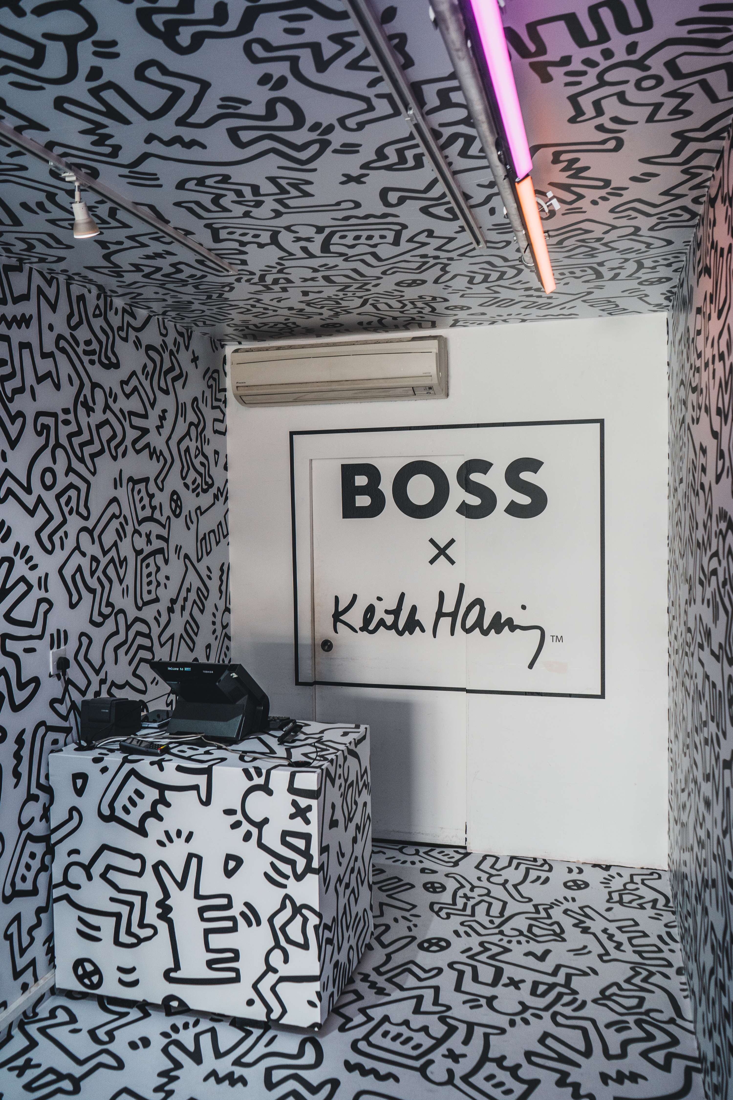 Boss x Keith Haring Pop-up by Georgia Moore
