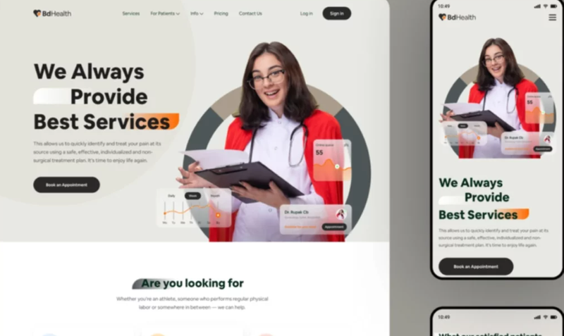 Responsive  Design by Hong YiMing