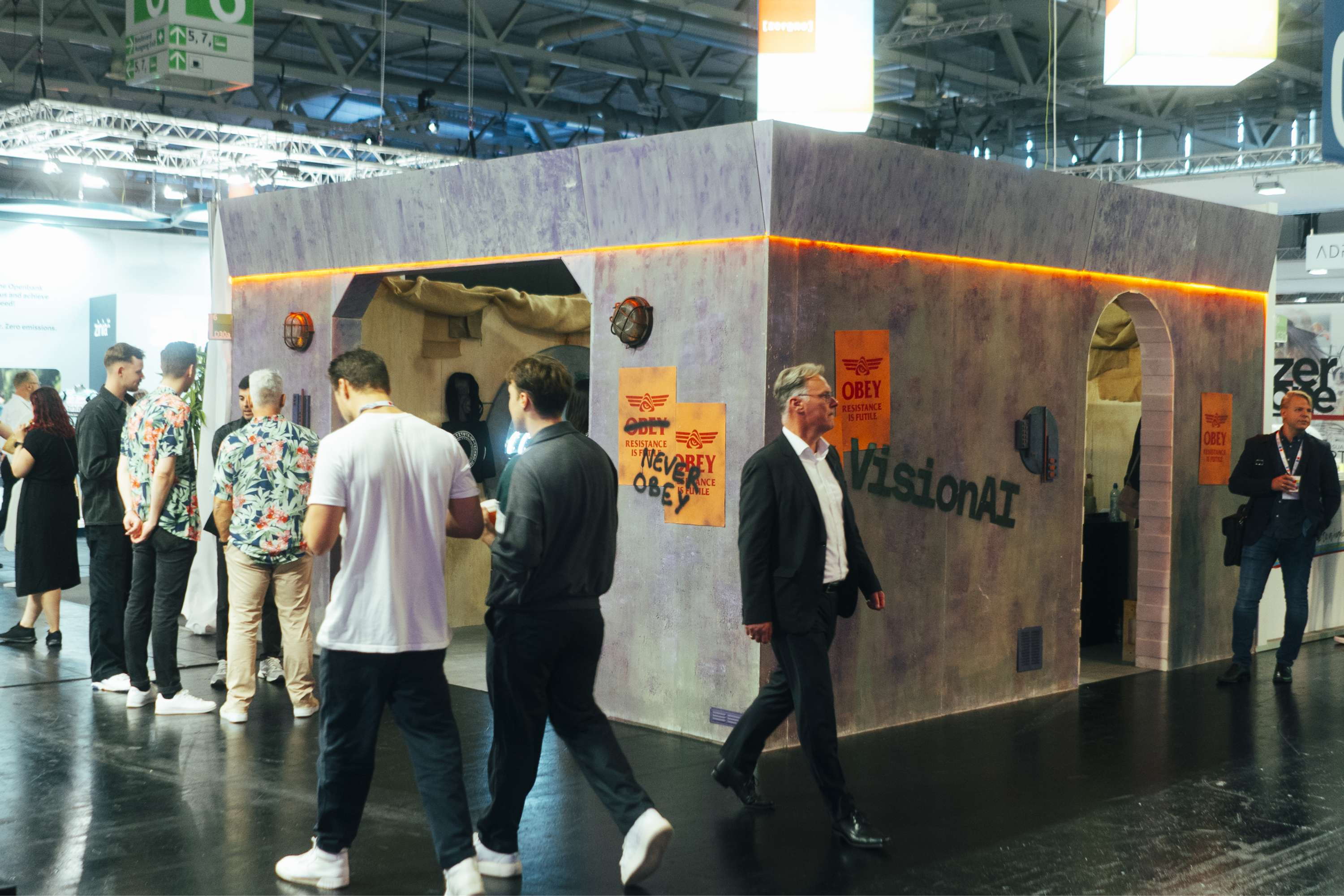 VisionAI Rebel Base at DMEXCO by Elias Hennemeyer