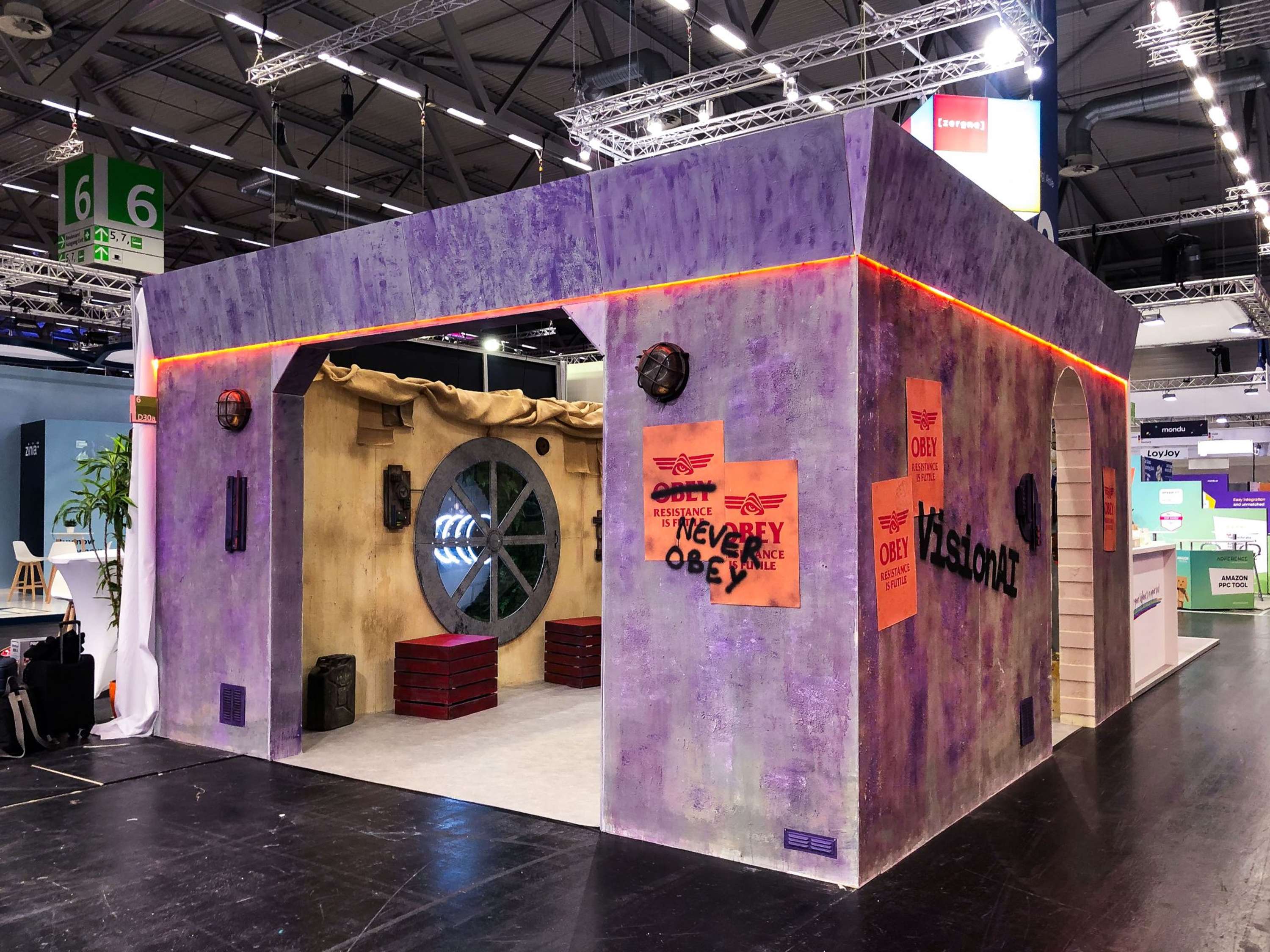VisionAI Rebel Base at DMEXCO by Elias Hennemeyer