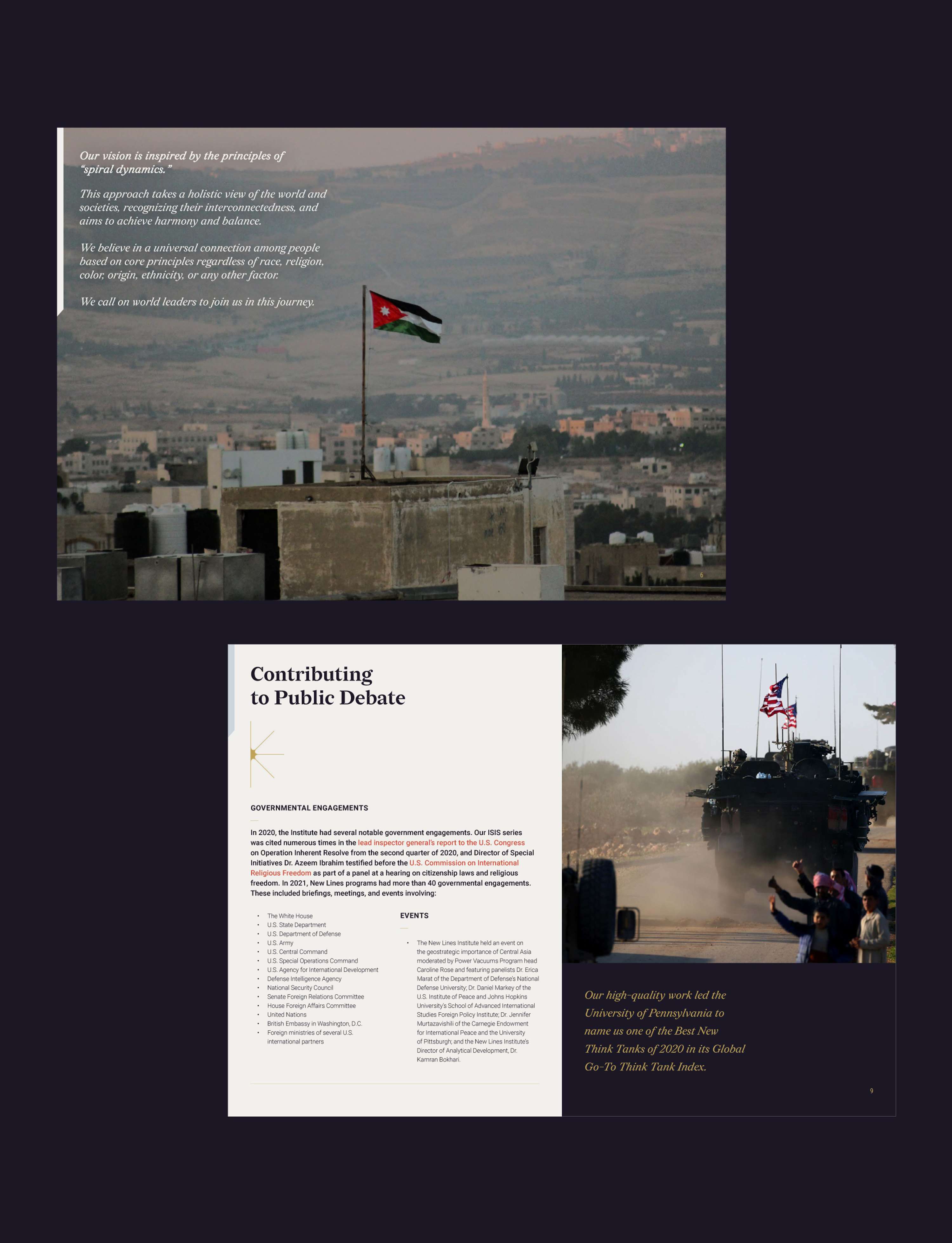 New Lines Institute – Branding by Justine Hyde-Mobbs