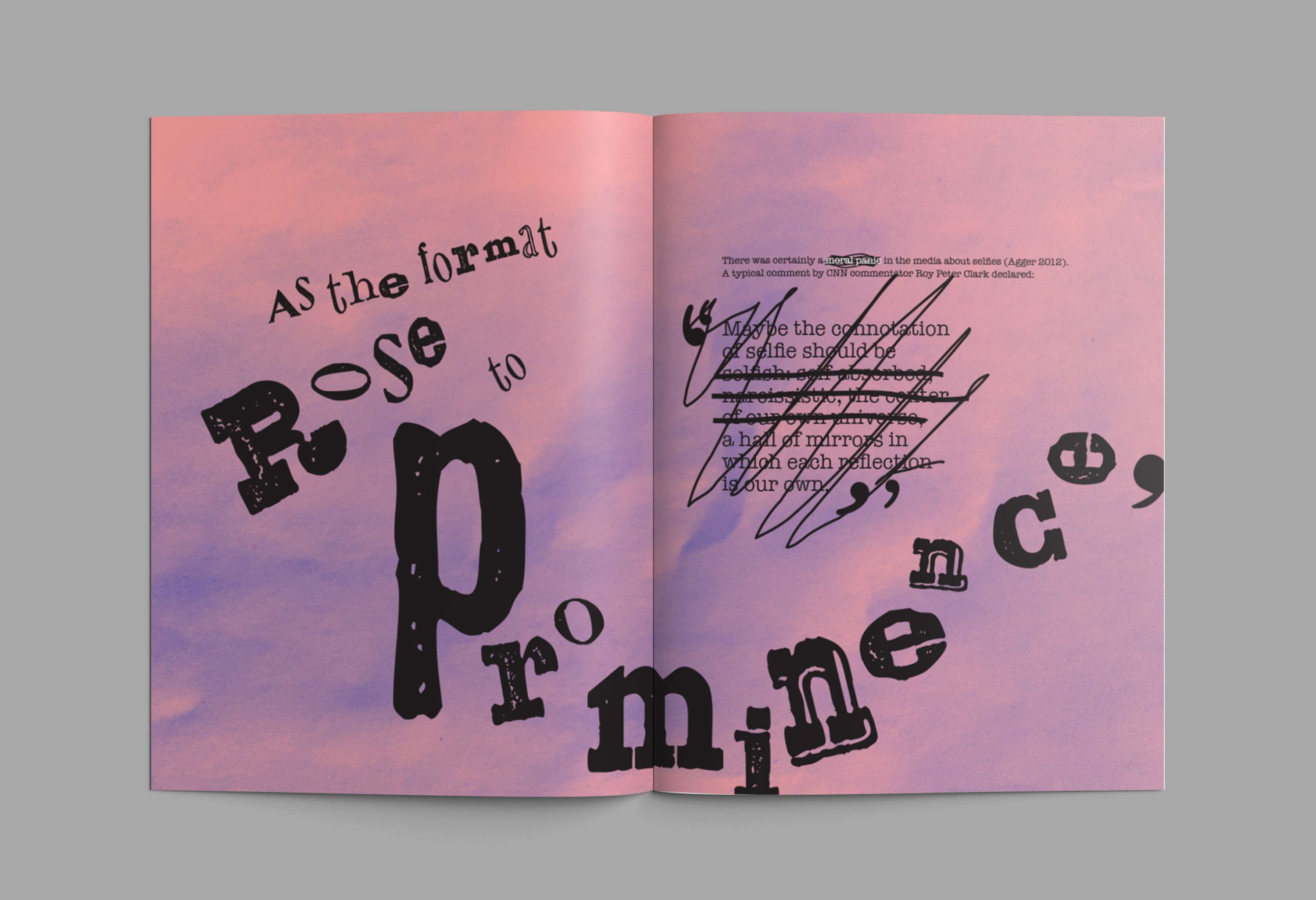'Indicates' Zine by Ness Gagnon