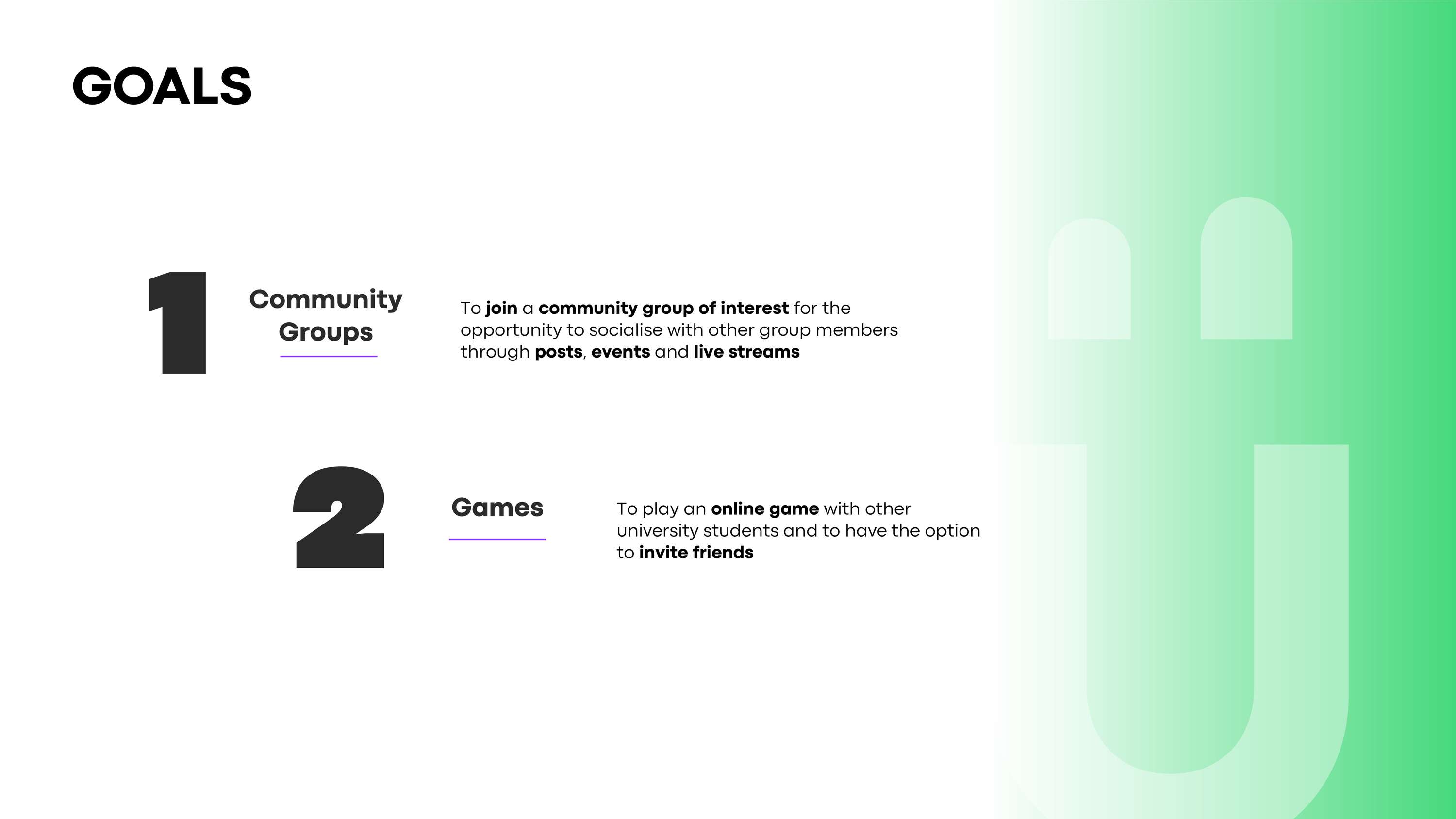 UniBuddy: A community for all, plus games by Anisha Chua
