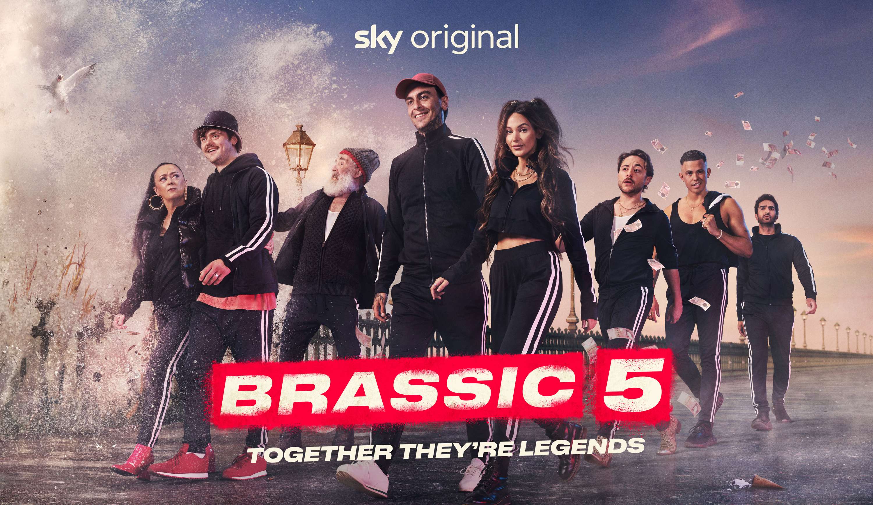 Brassic 5 - Key Art and Promo - Sky Entertainment by Luke Butler