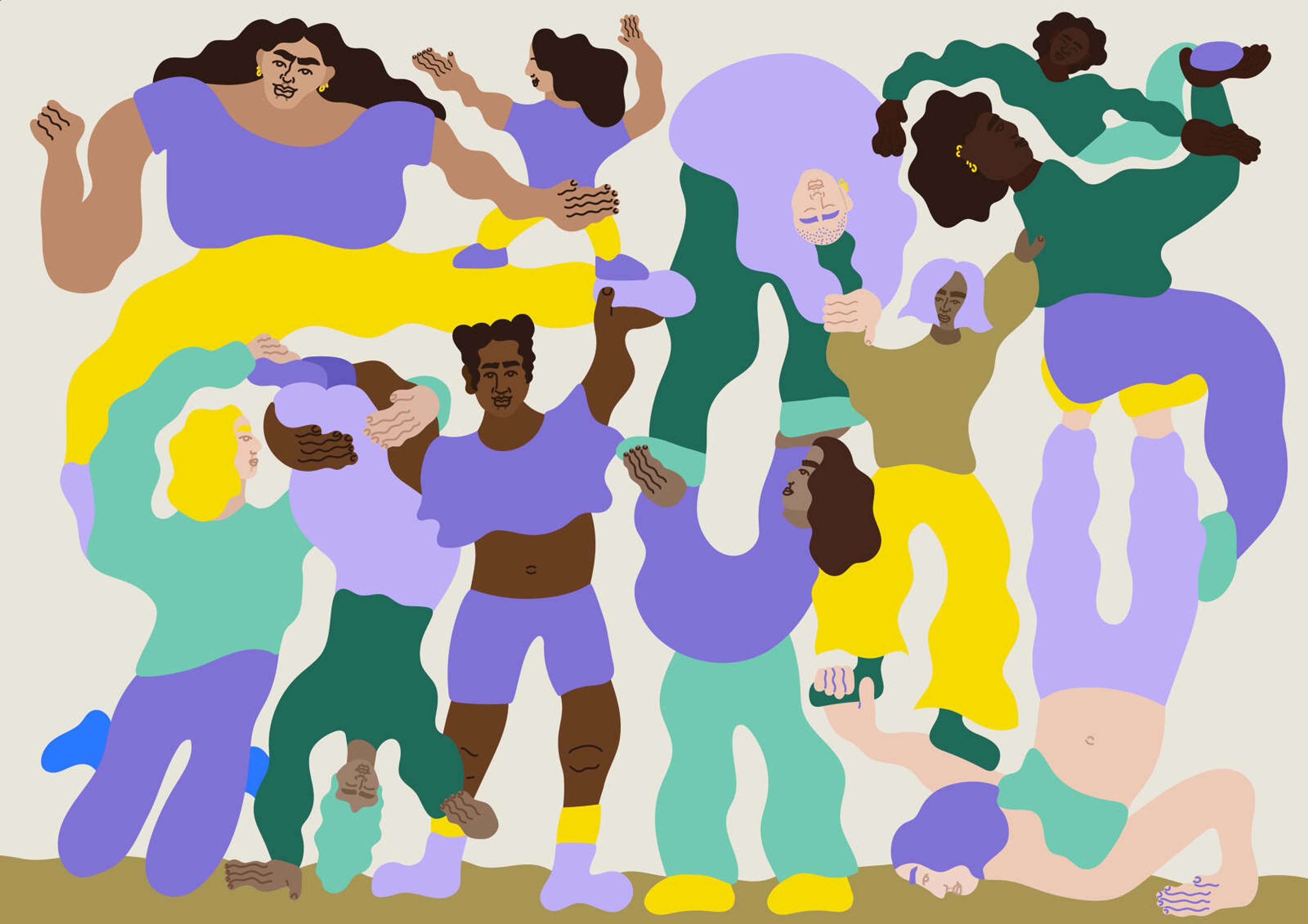 Support Structures | Personal Work | Erin Aniker Illustration by Erin Aniker