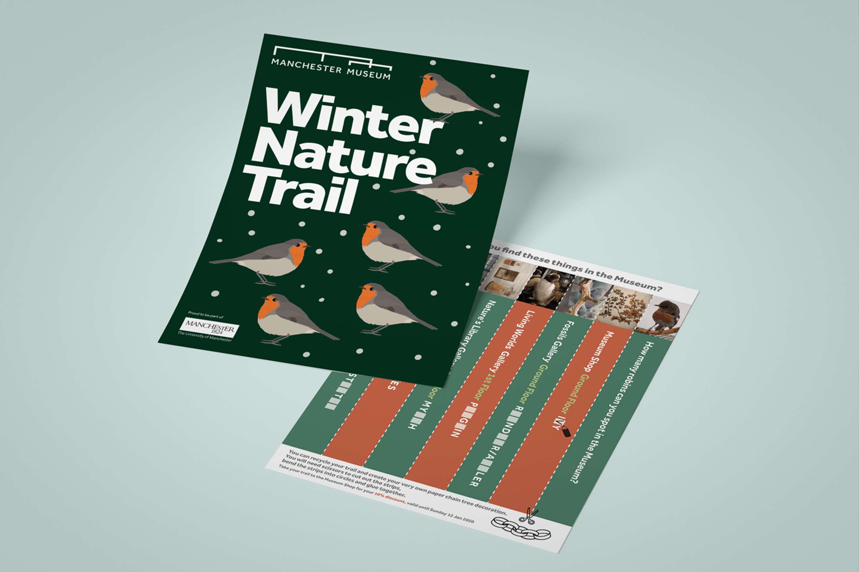 Creating an exciting Winter Trail leaflet that transforms into a fun game by Suzanne Murphy-Devenny
