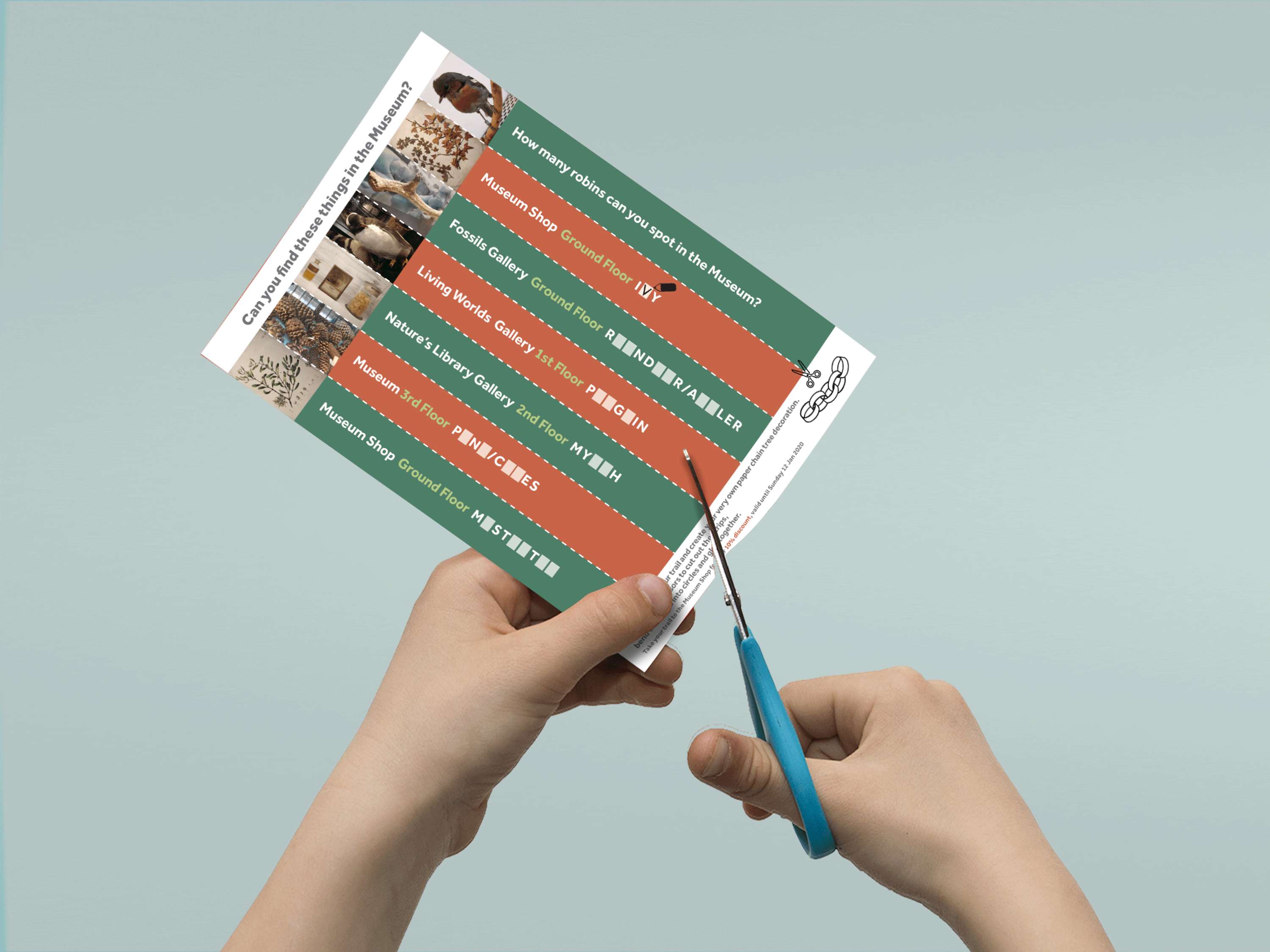 Creating an exciting Winter Trail leaflet that transforms into a fun game by Suzanne Murphy-Devenny