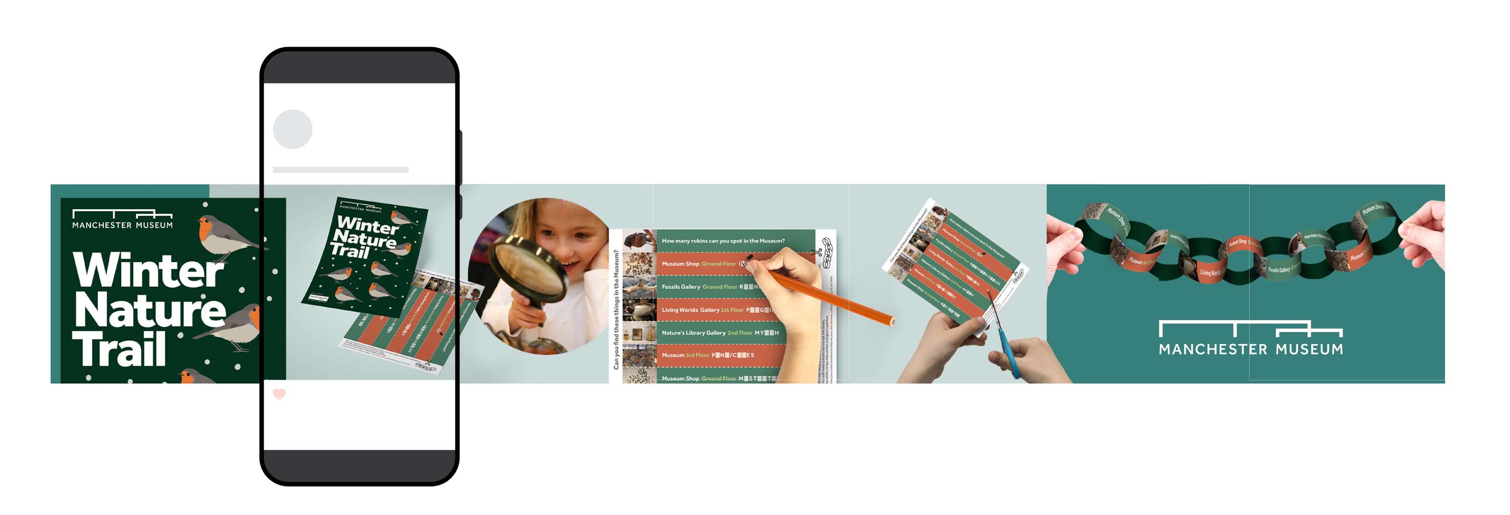 Creating an exciting Winter Trail leaflet that transforms into a fun game by Suzanne Murphy-Devenny