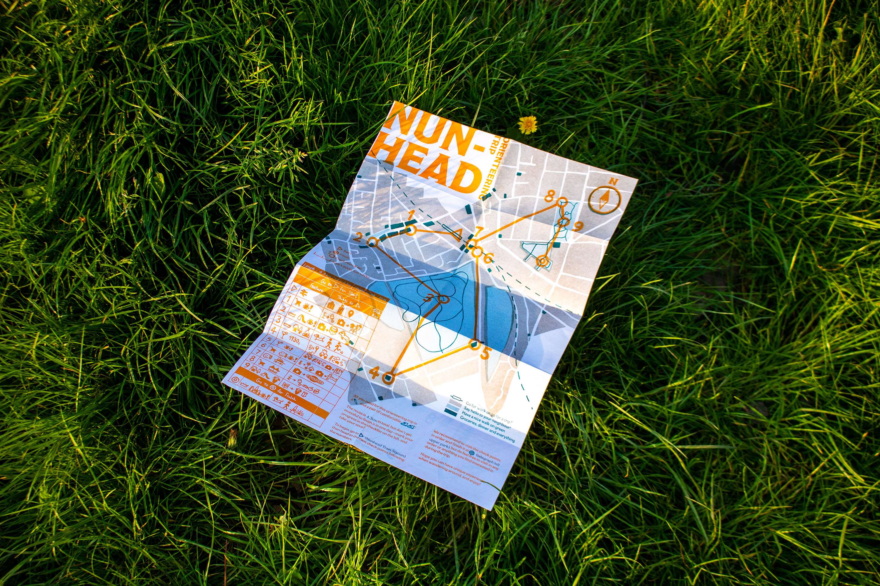 Nunhead Orienteering Map by Yat Sze Ashley Lo