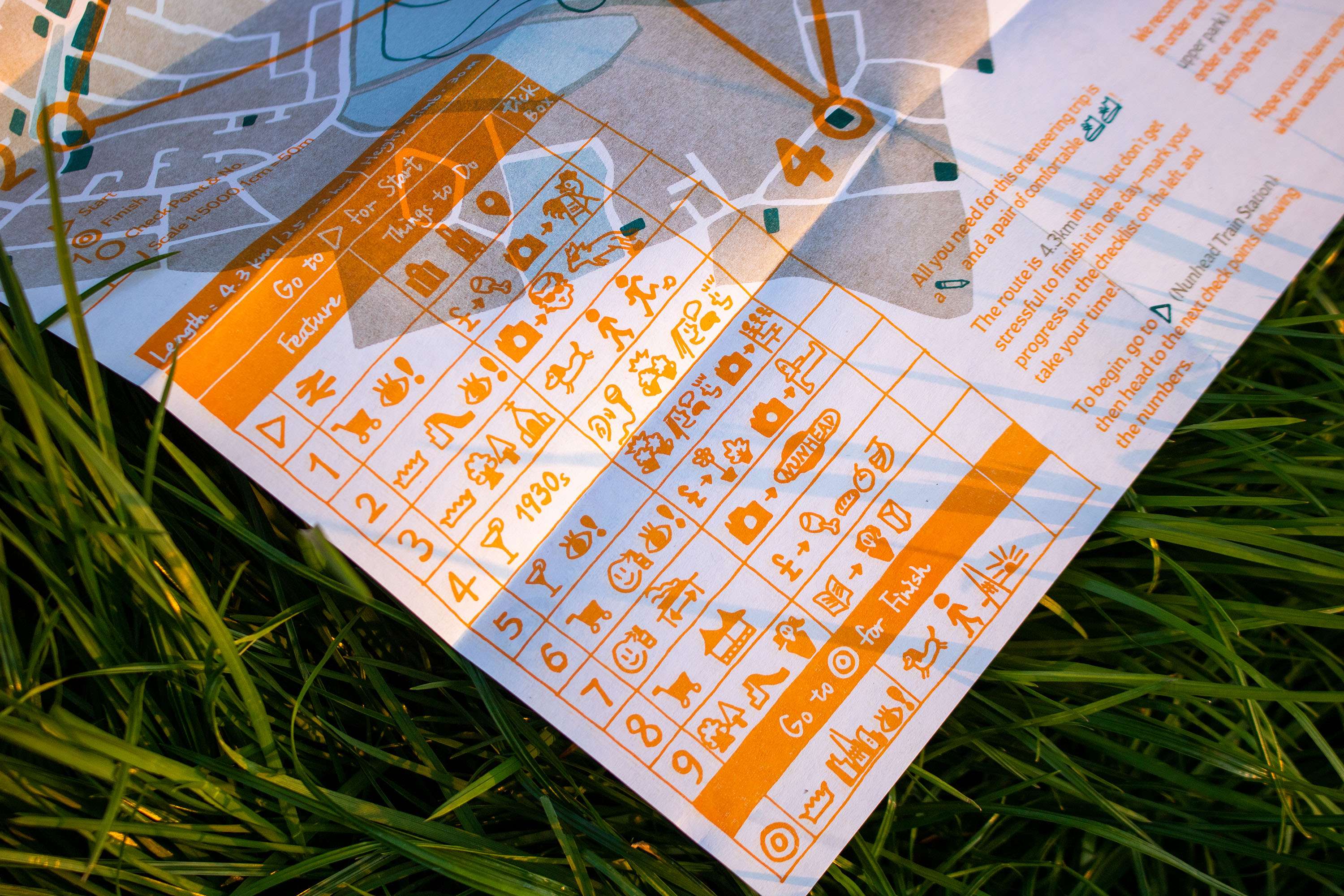 Nunhead Orienteering Map by Yat Sze Ashley Lo