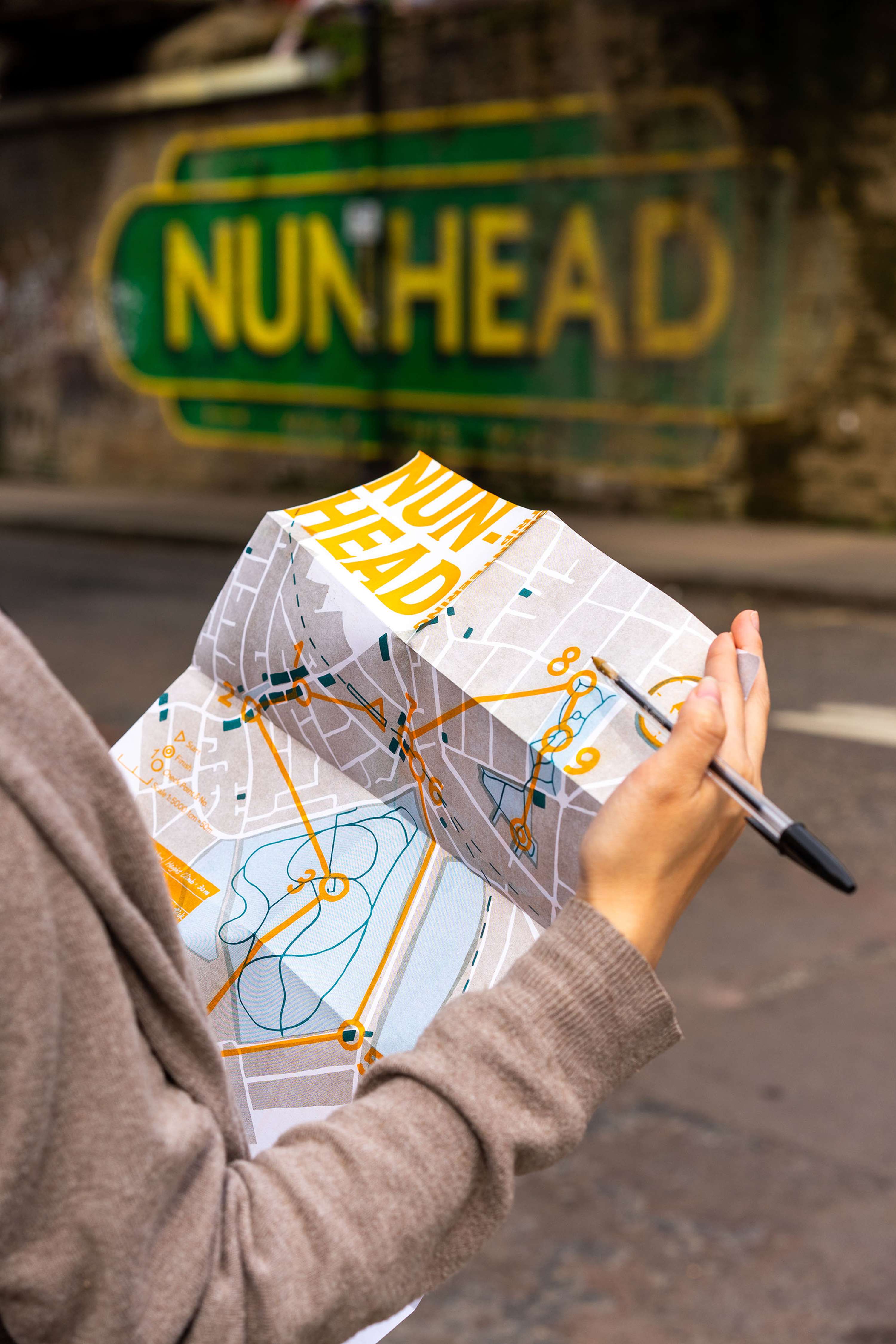 Nunhead Orienteering Map by Yat Sze Ashley Lo