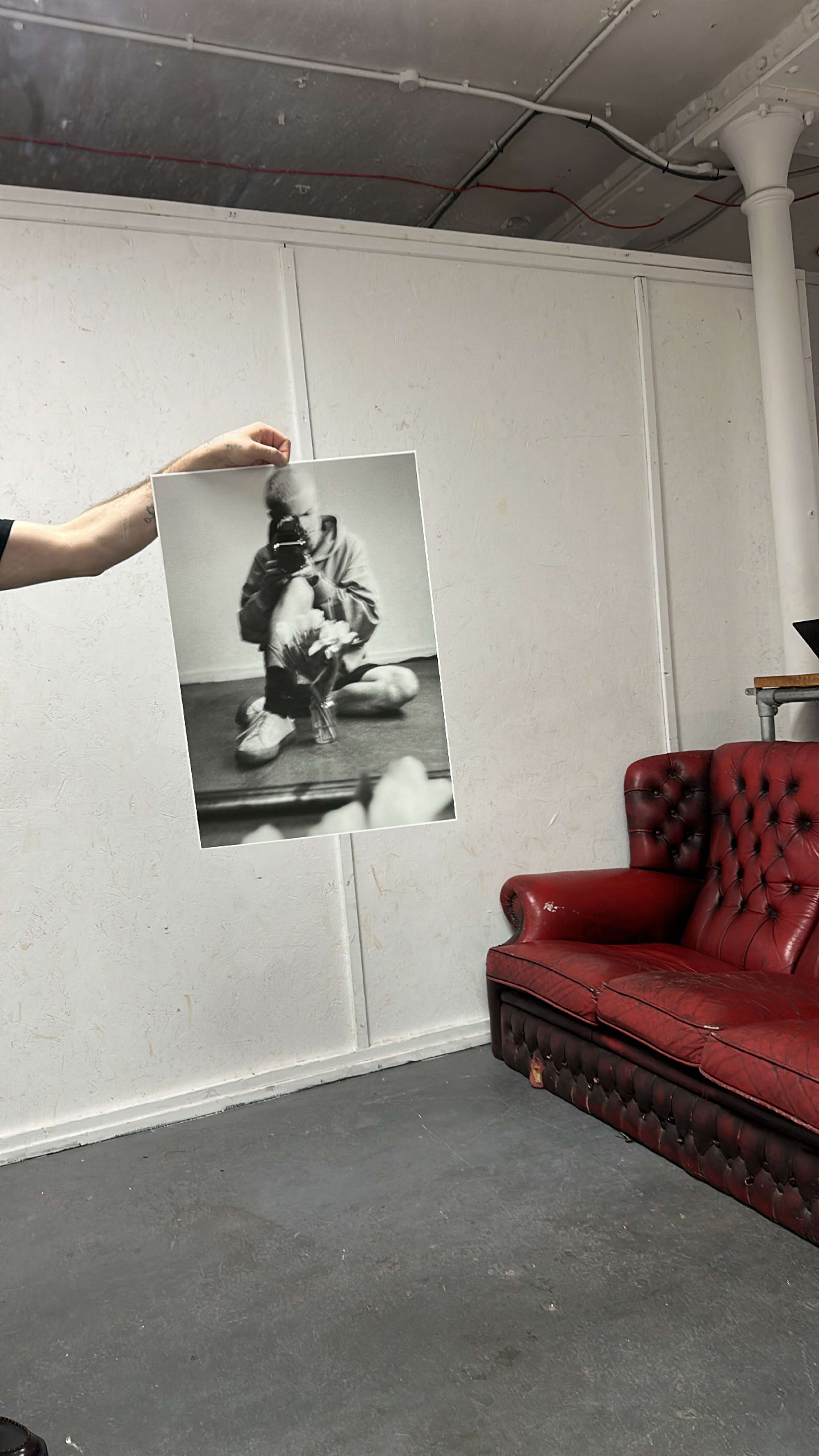 Self-Portrait in the Studio by Austin Philp