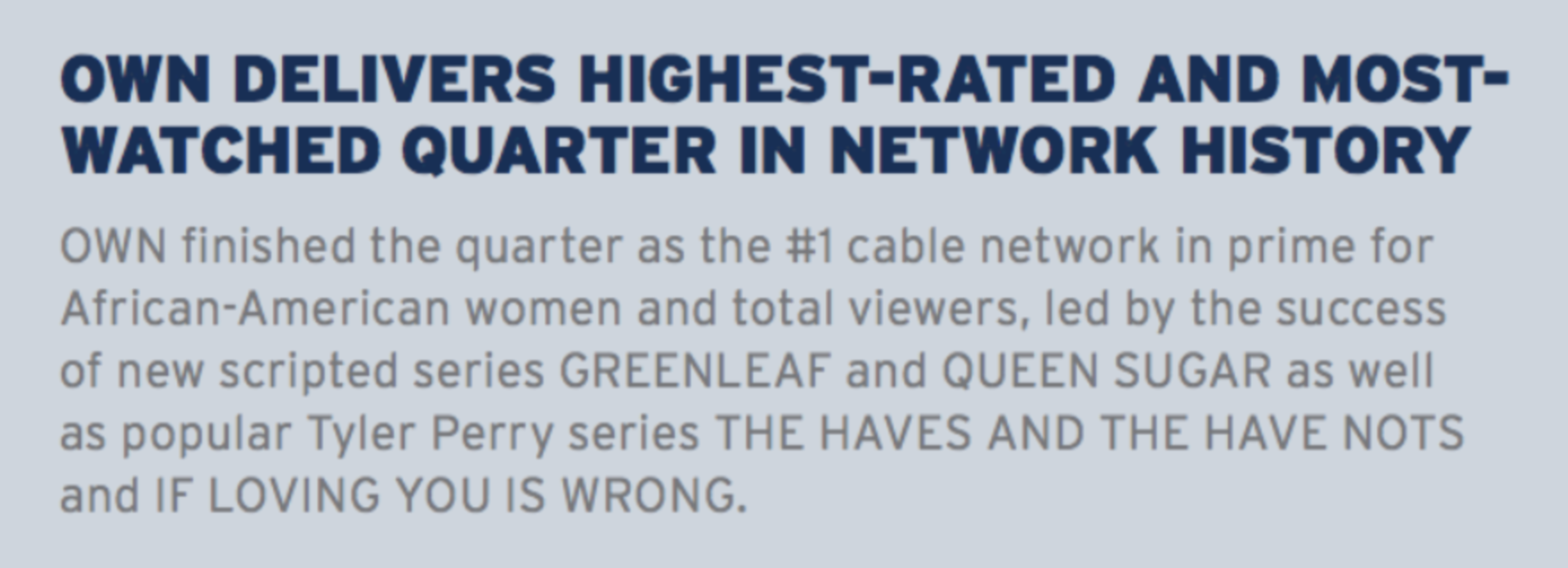 At a Glance by Discovery Networks International
