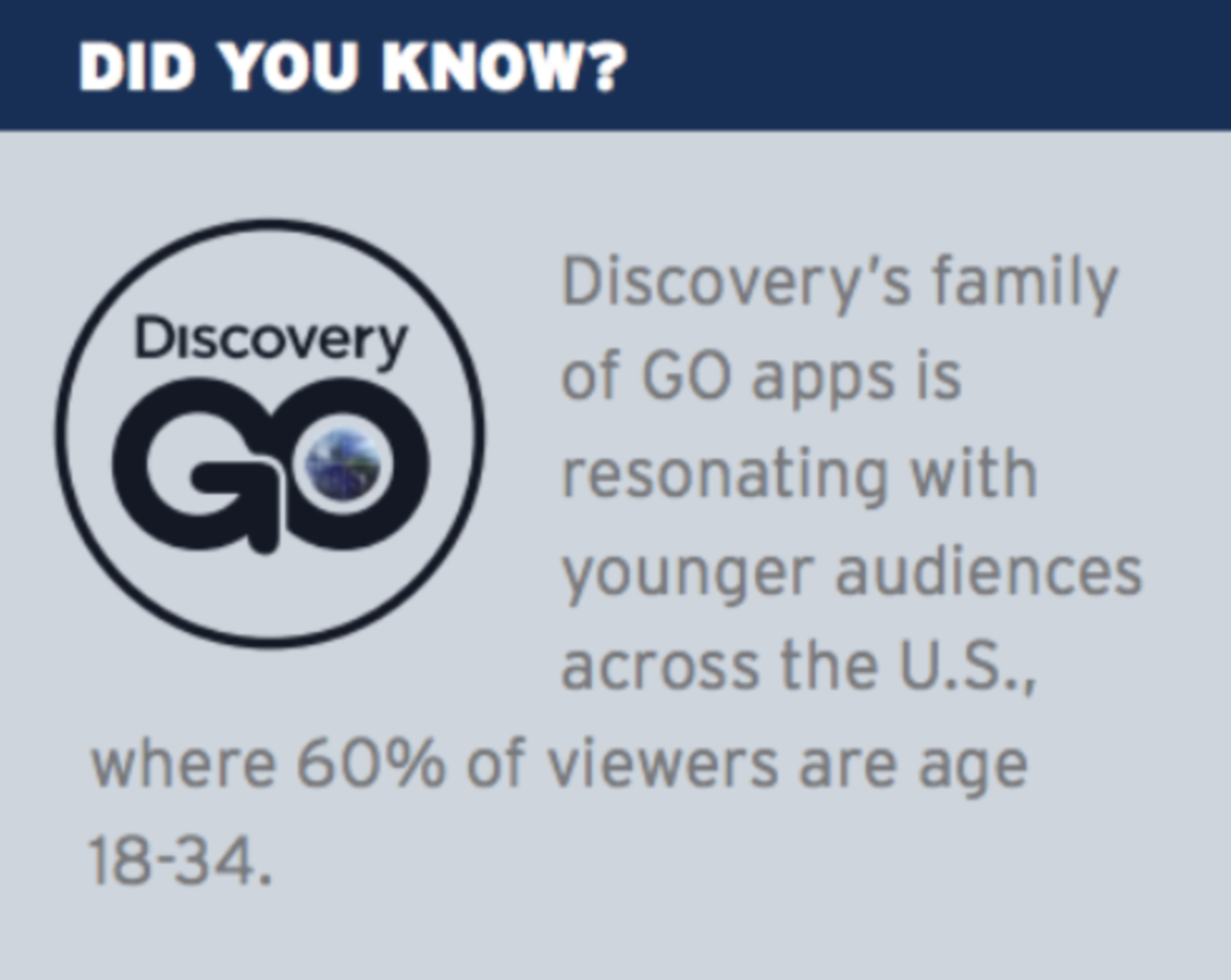 At a Glance by Discovery Networks International