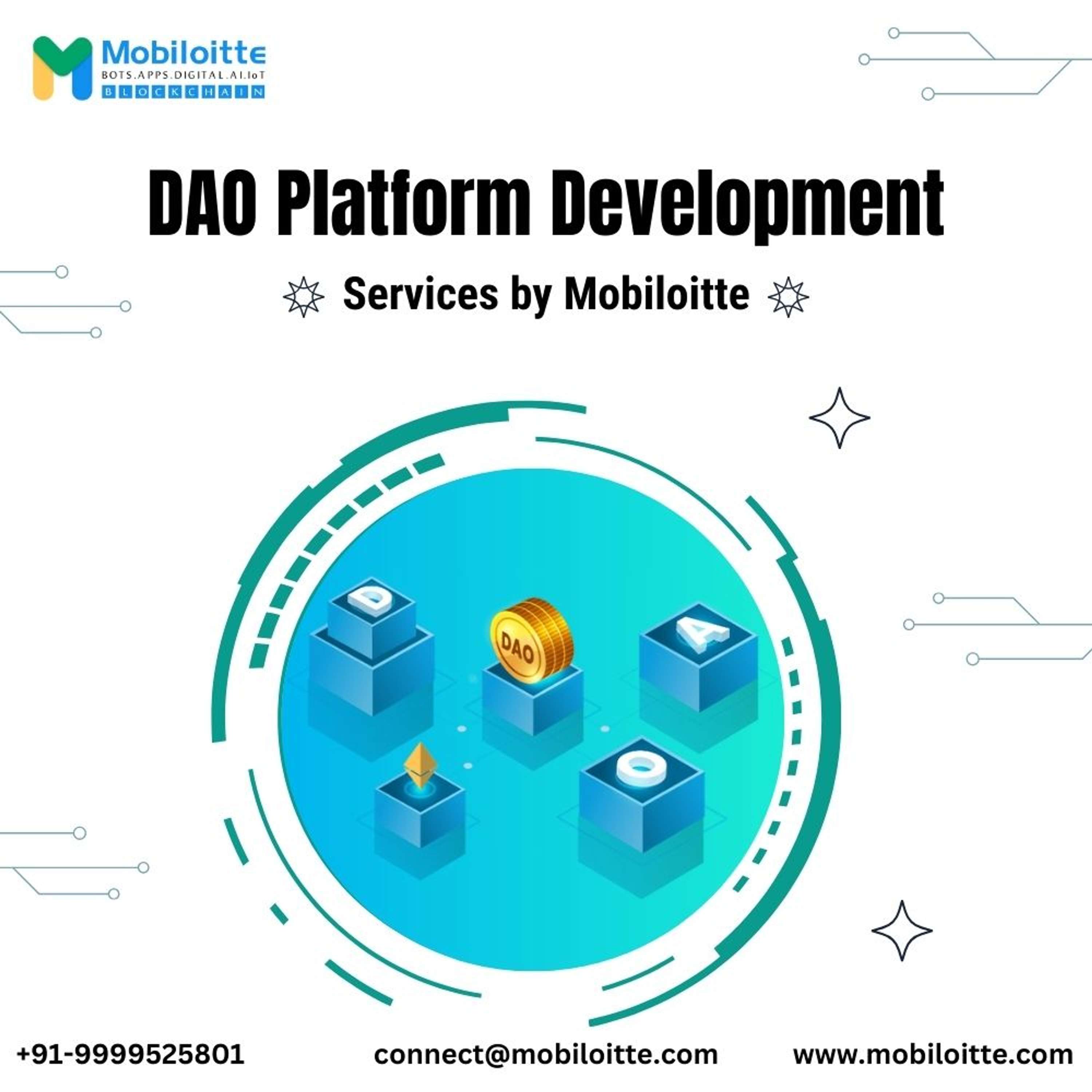DAO Platform Development Services  by Mobiloitte by Mobiloitte Technologies