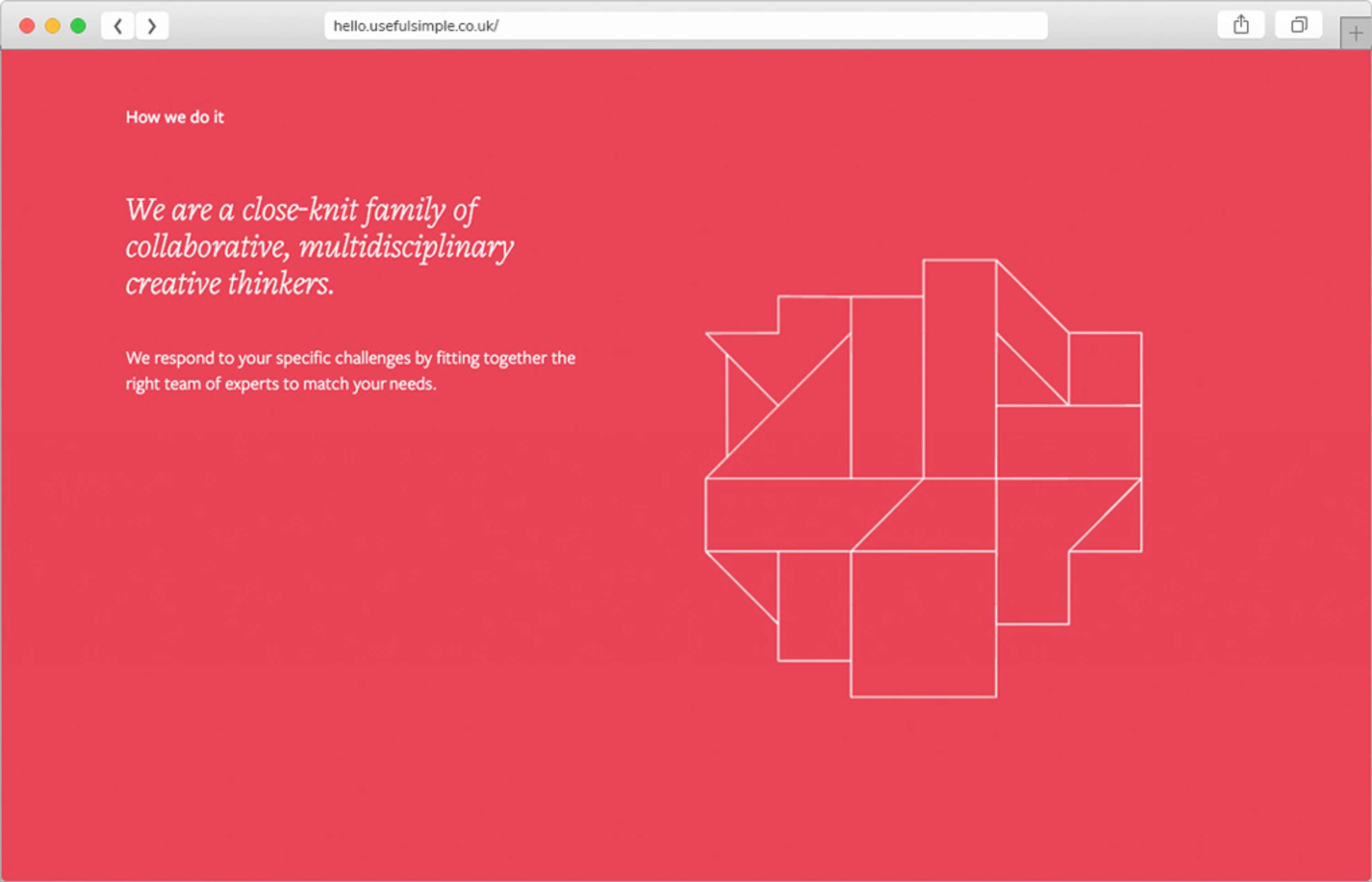 Useful Simple Trust Minisite by Leo Sims