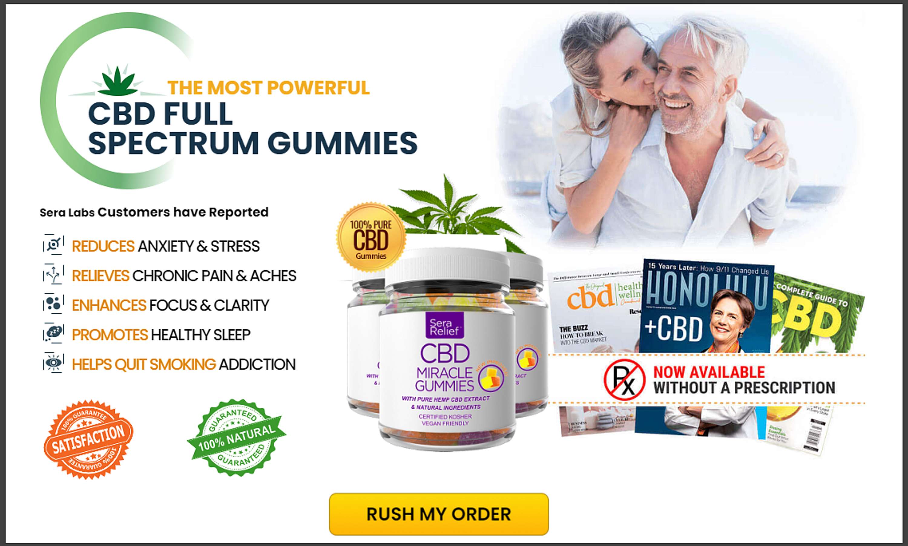 Sera Labs CBD Miracle Gummies USA Reviews 2023 by Gluco Trust