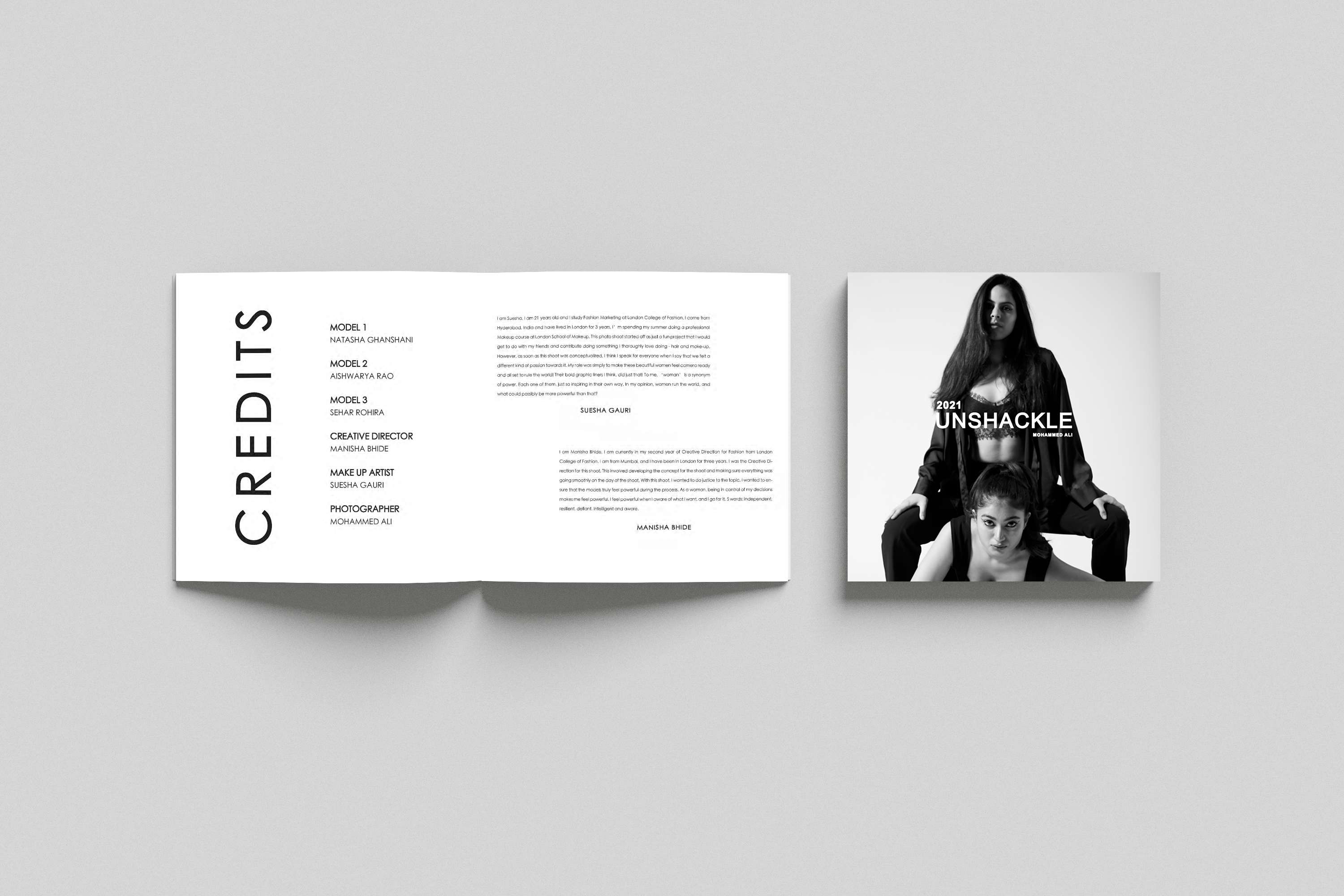 Project Unshackle: Editorial Photography + Print Design by Syed Mohammed Ali