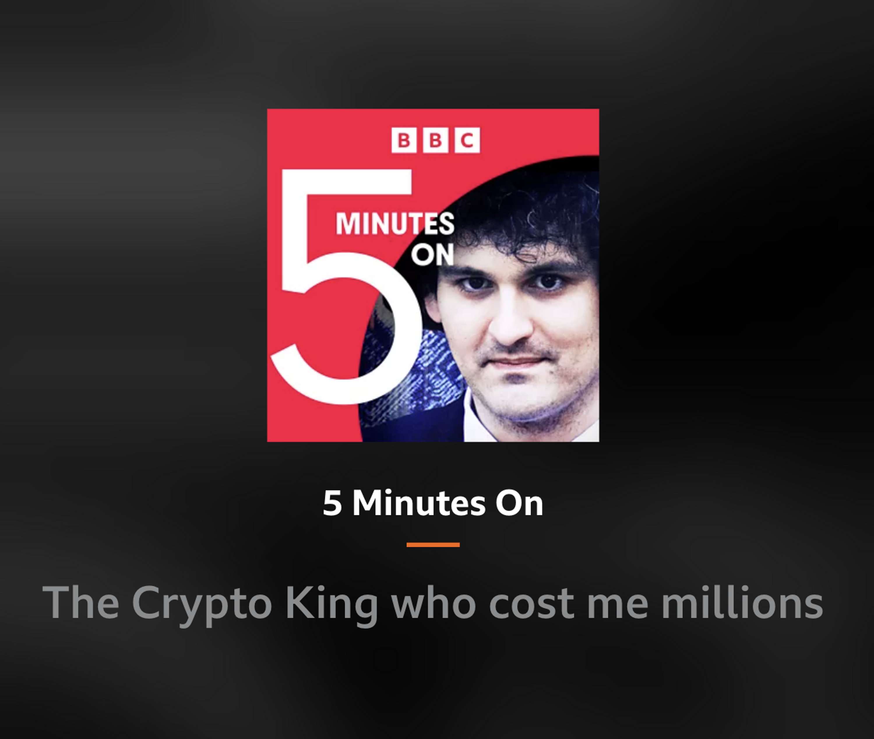 BBC News "5 Minutes On..." Podcast by Anthony Zahra