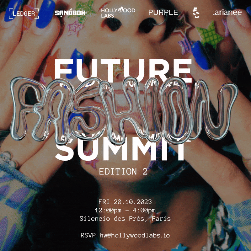 Event identity and assets design for Future Fashion Summit Edition 2 by Hollywood Labs by Ly Leova