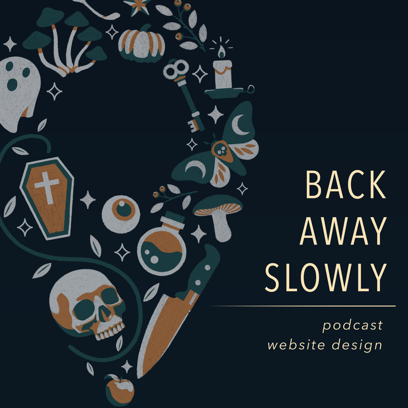 Back Away Slowly (brand and website) by E M